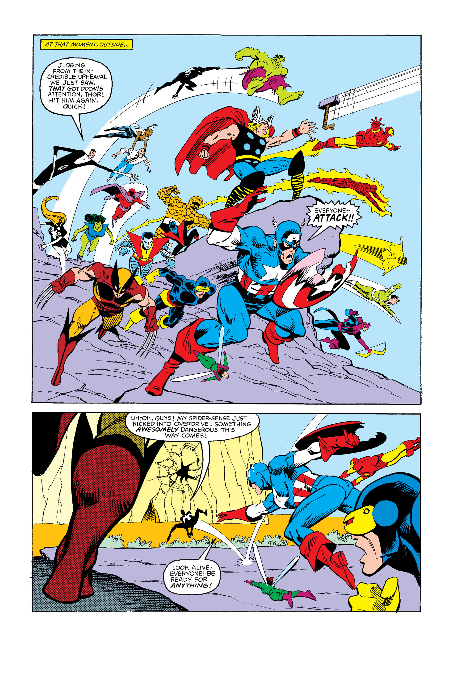 Read online Marvel Super Heroes Secret Wars (1984) comic -  Issue #12 - 22
