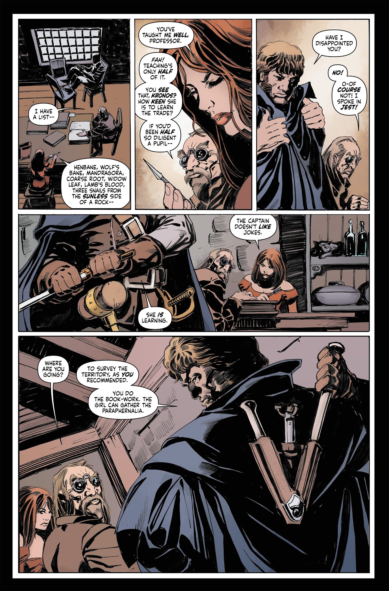 Read online Captain Kronos - Vampire Hunter comic -  Issue #2 - 5