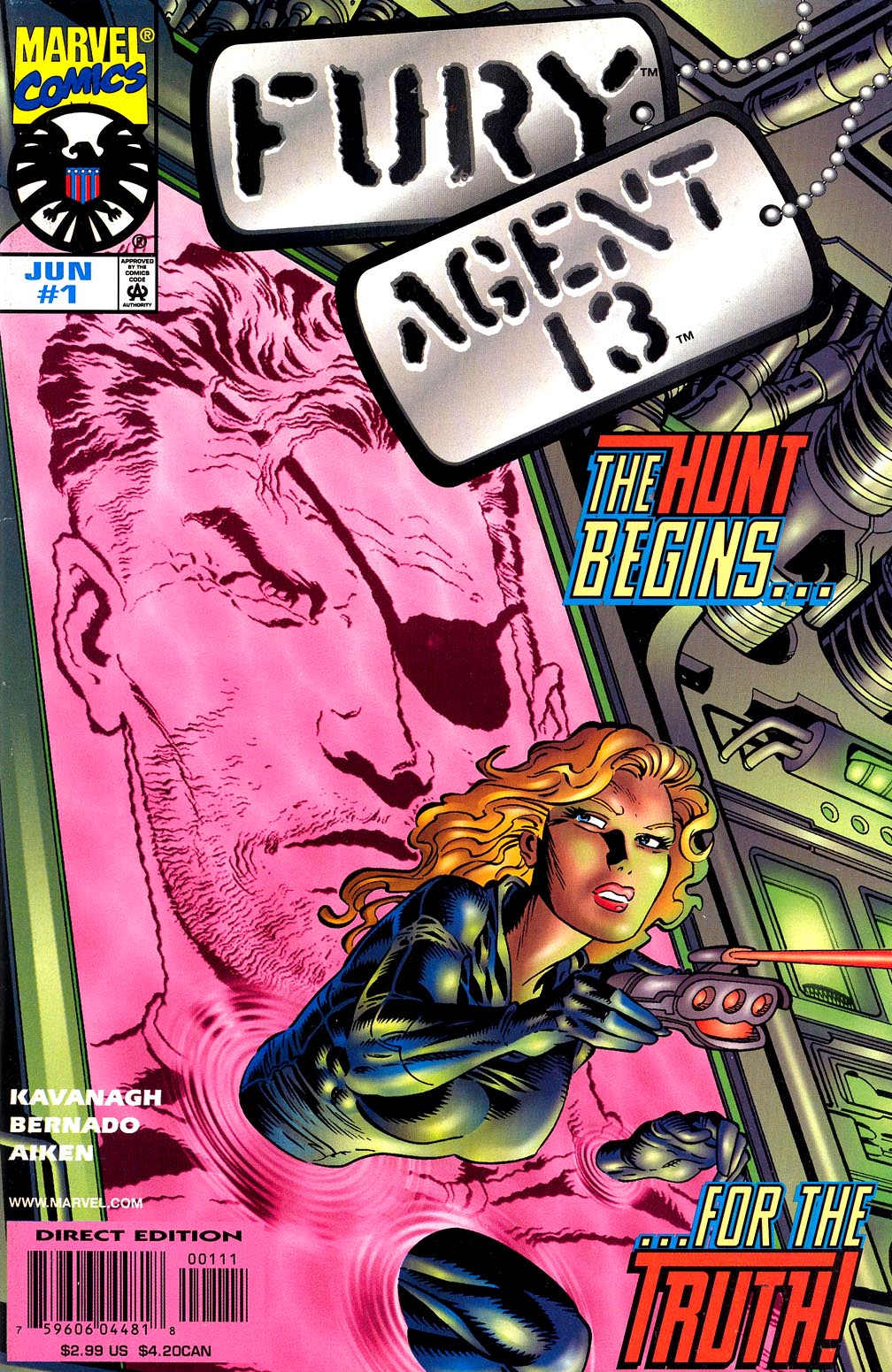 Read online Fury/Agent 13 comic -  Issue #1 - 1