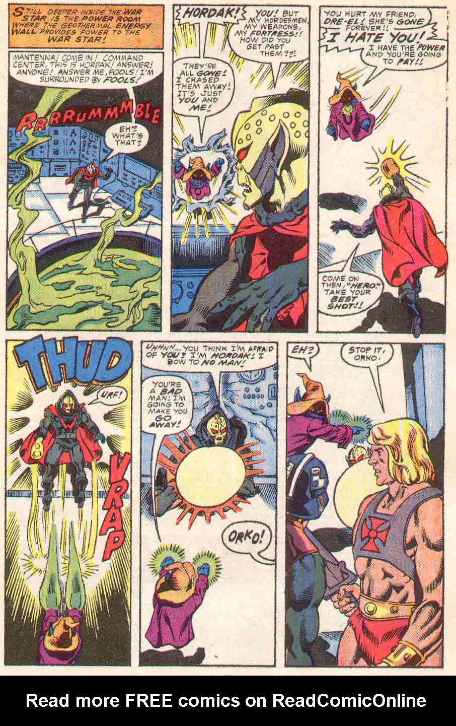 Read online Masters of the Universe (1986) comic -  Issue #9 - 21