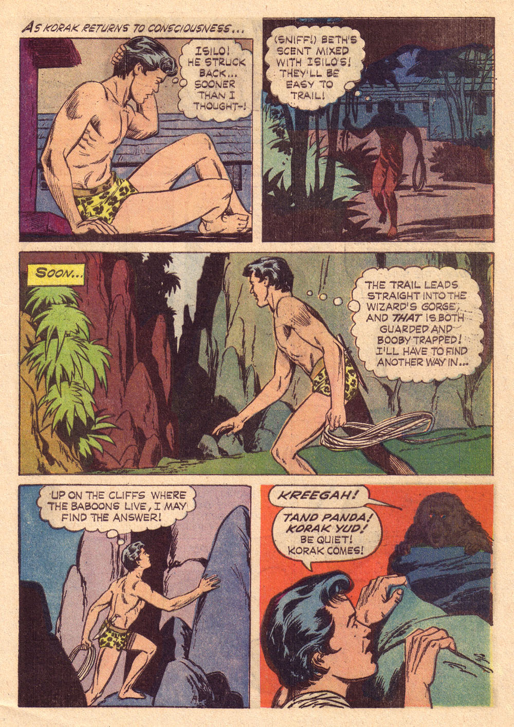 Read online Korak, Son of Tarzan (1964) comic -  Issue #4 - 9