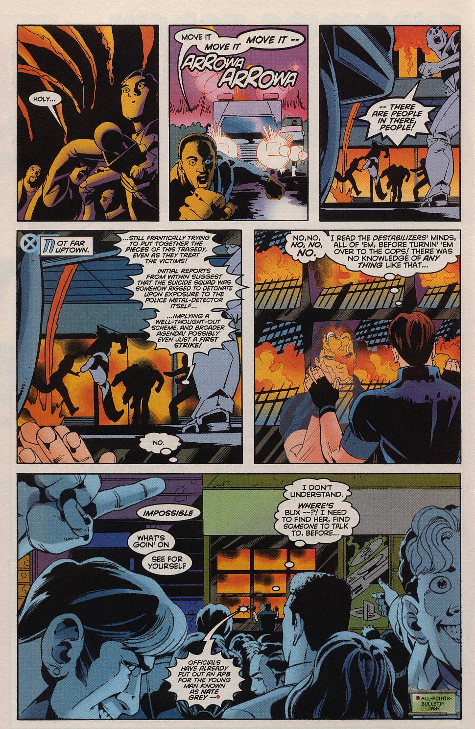 Read online X-Man comic -  Issue #35 - 19
