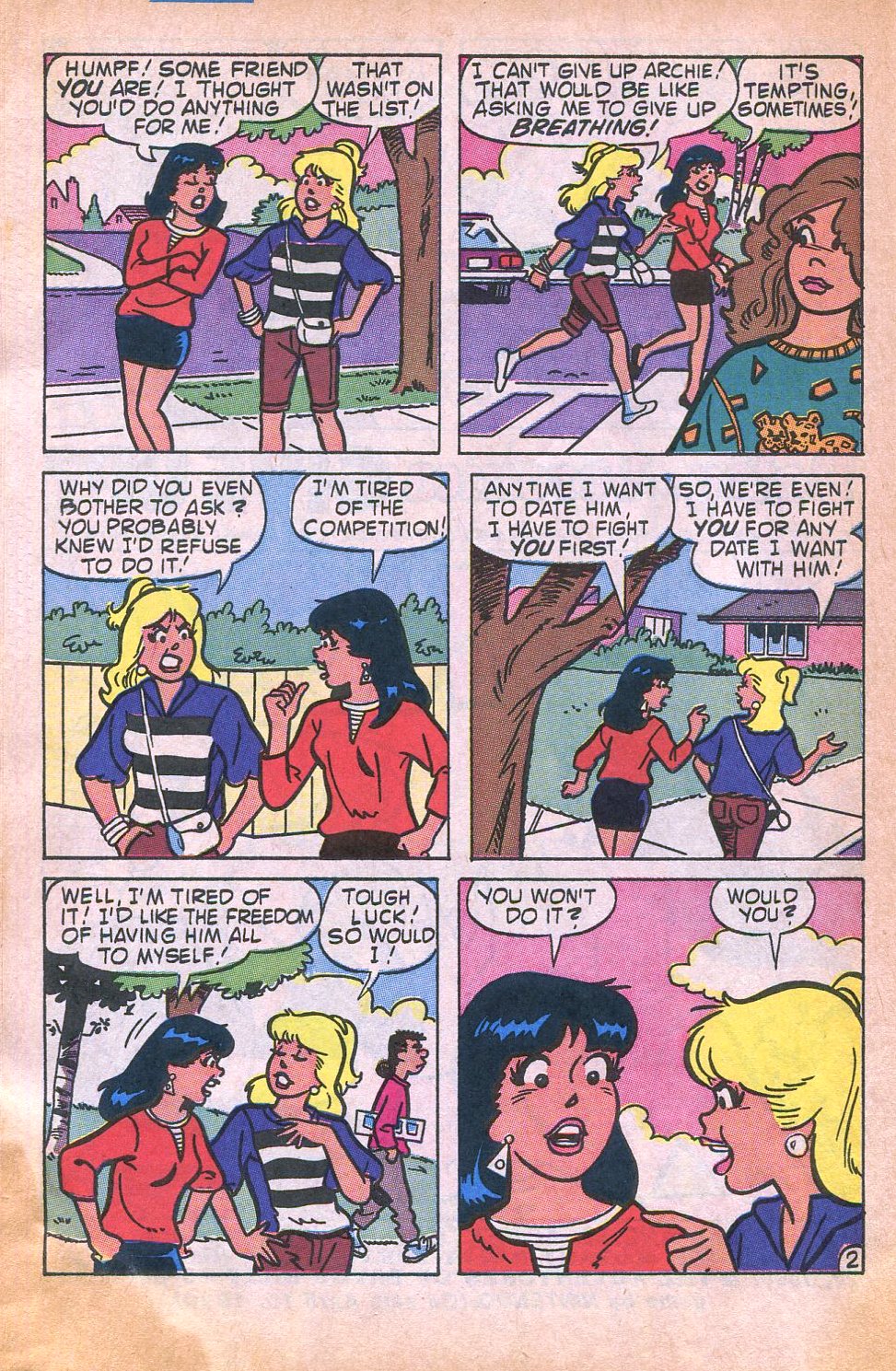 Read online Betty and Veronica (1987) comic -  Issue #30 - 30