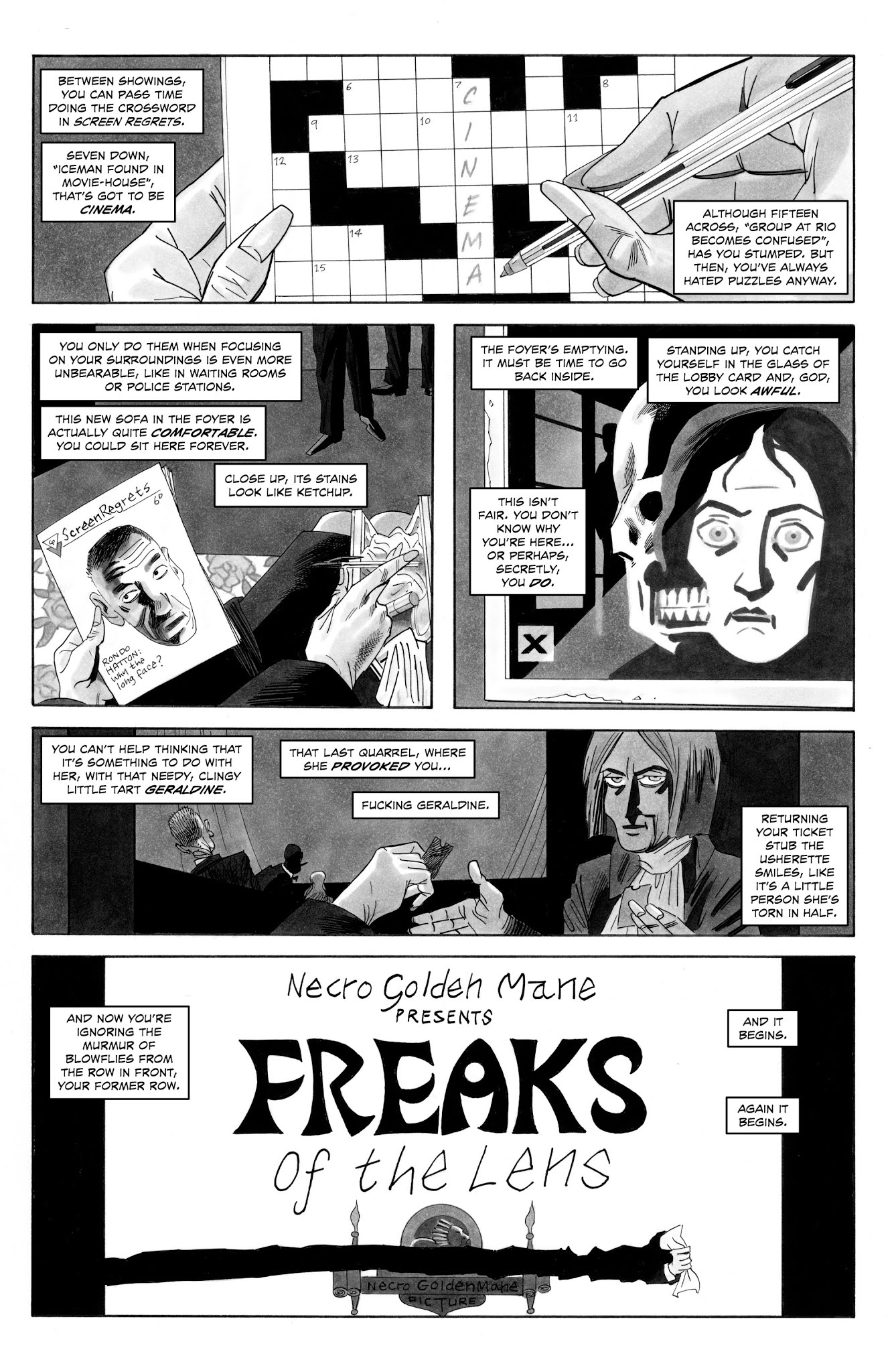 Read online Alan Moore's Cinema Purgatorio comic -  Issue #14 - 5