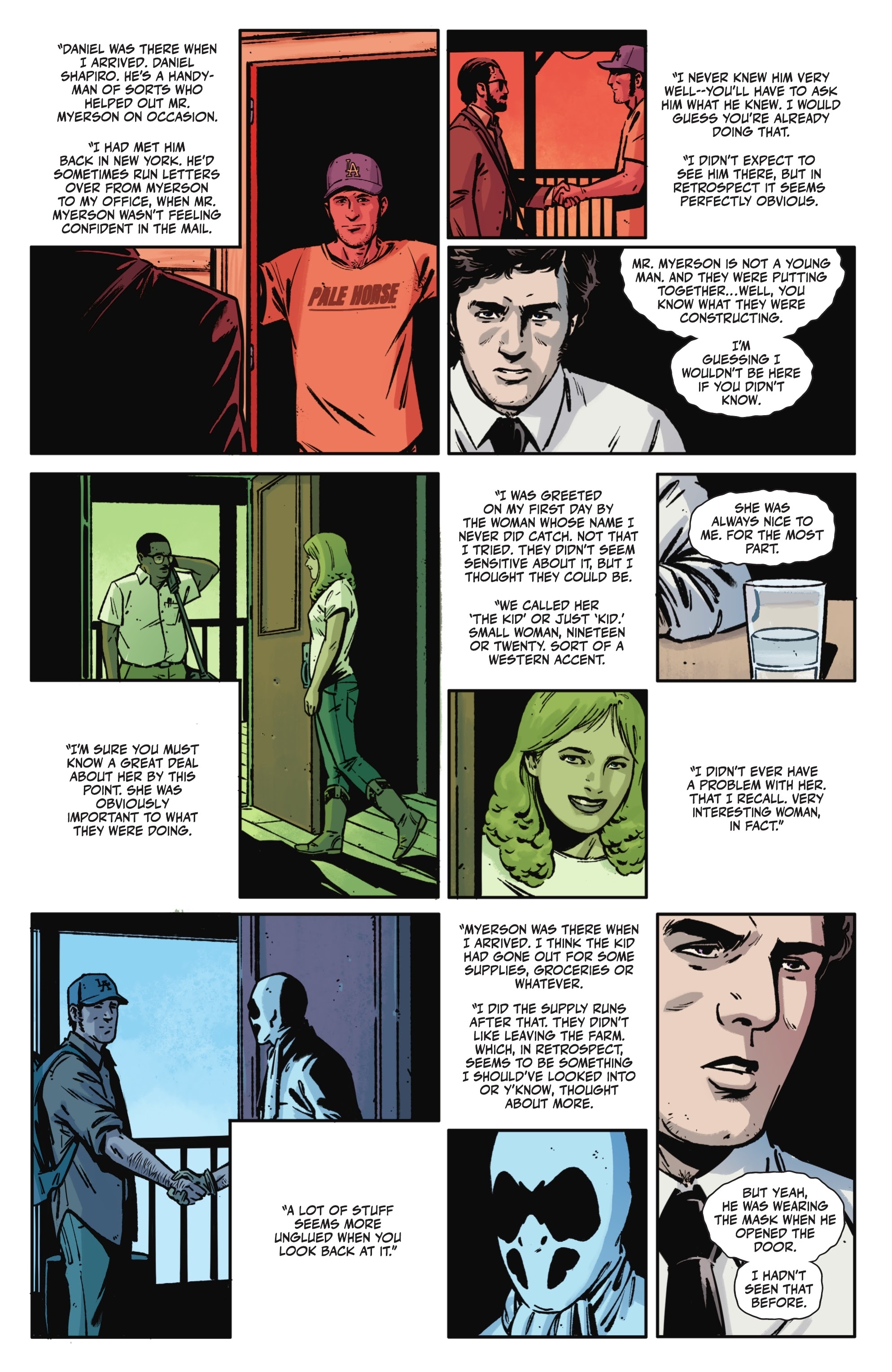 Read online Rorschach comic -  Issue #8 - 8