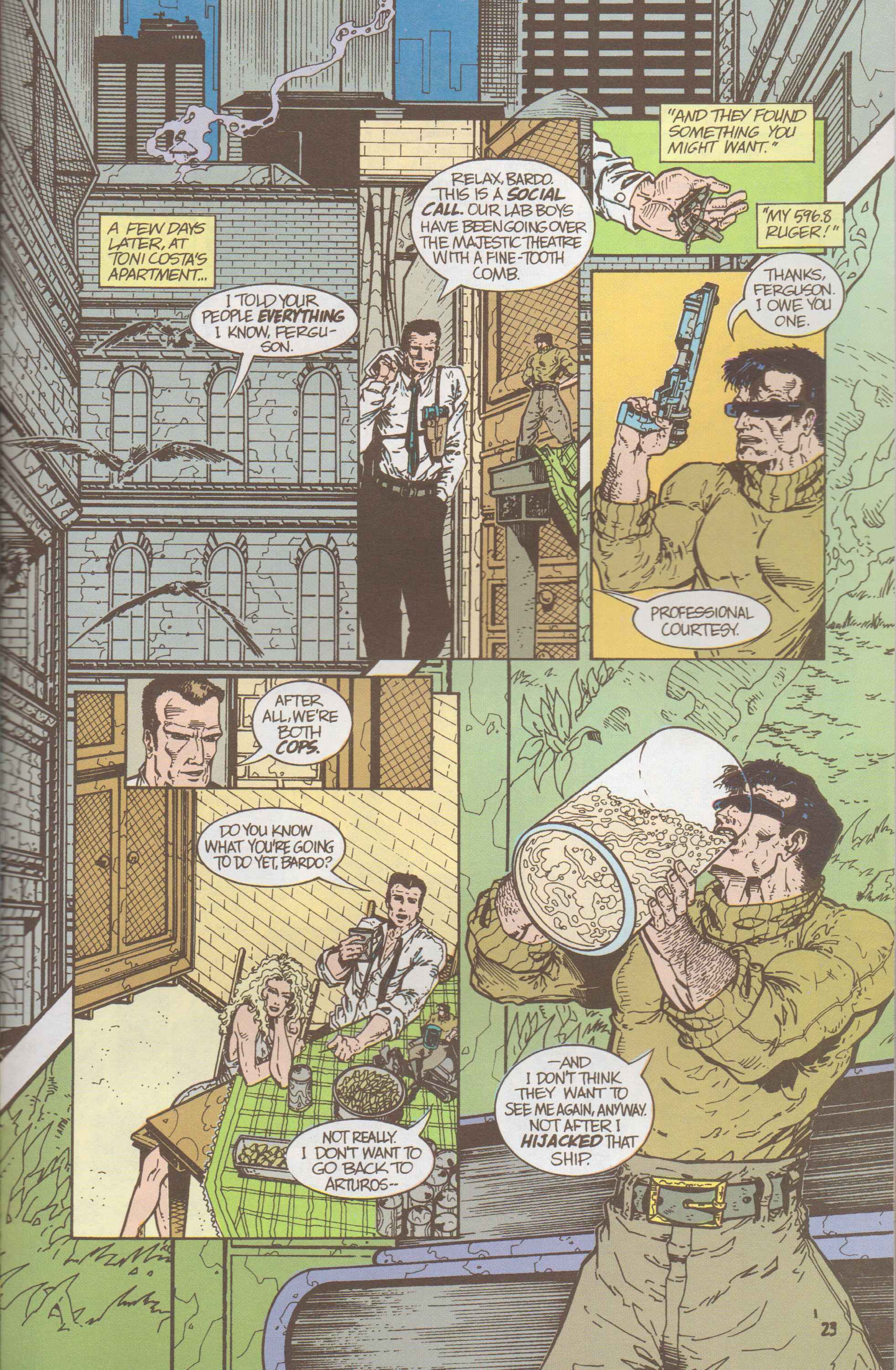 Read online Dollman comic -  Issue #4 - 23