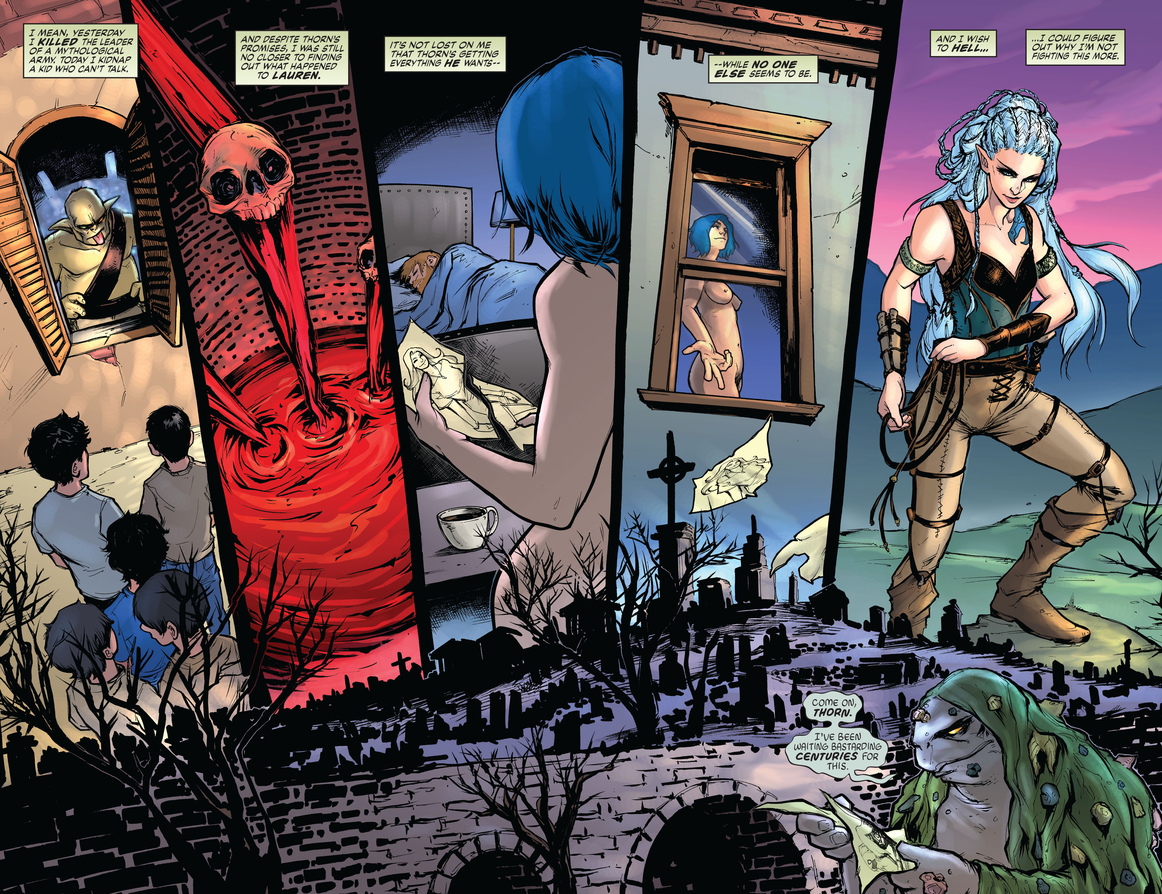 Read online Red Thorn comic -  Issue #4 - 13