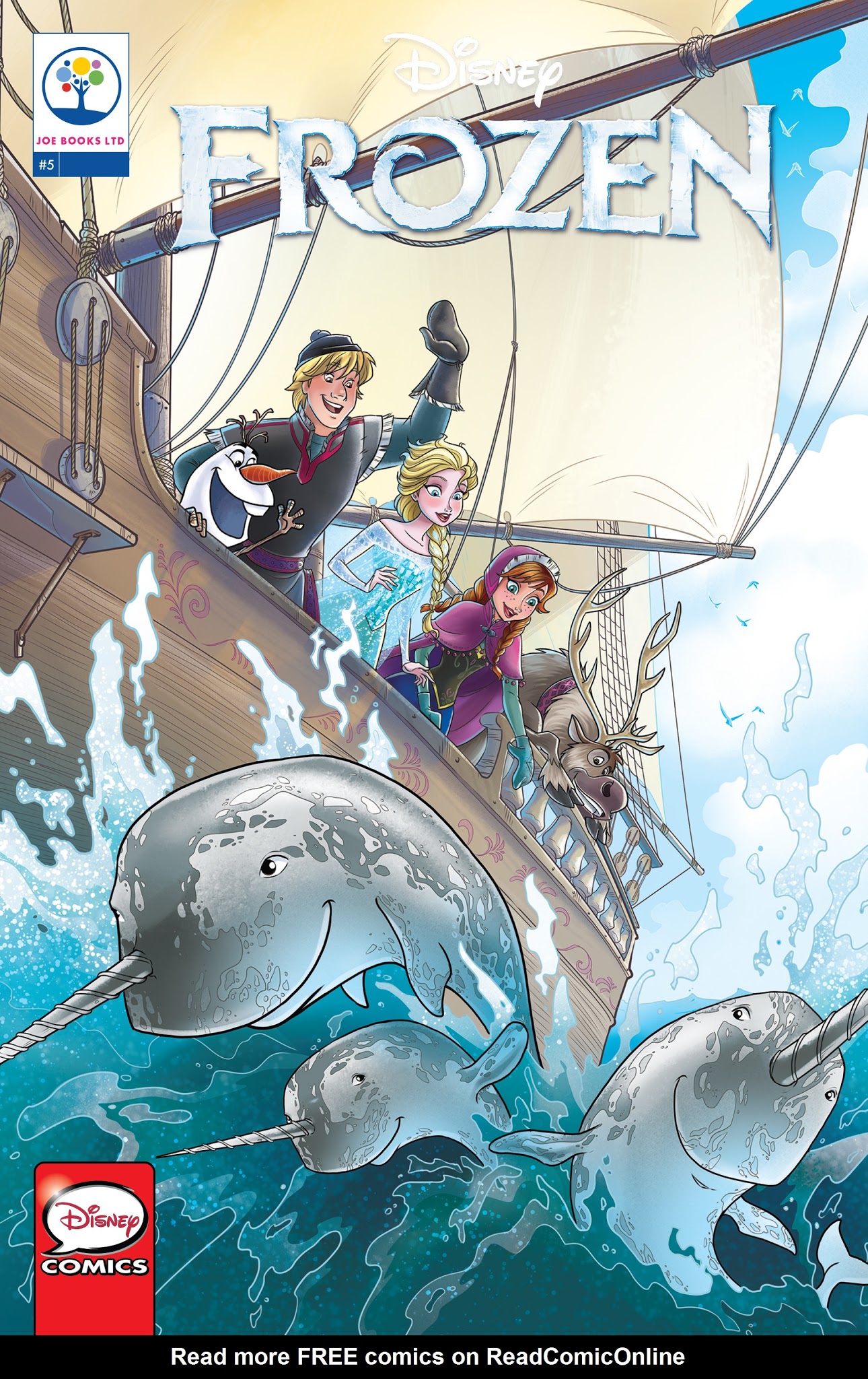 Read online Disney Frozen comic -  Issue #5 - 1