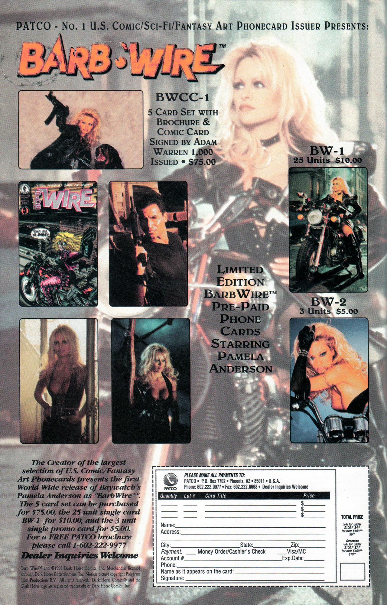 Read online Barb Wire Movie Special comic -  Issue # Full - 52