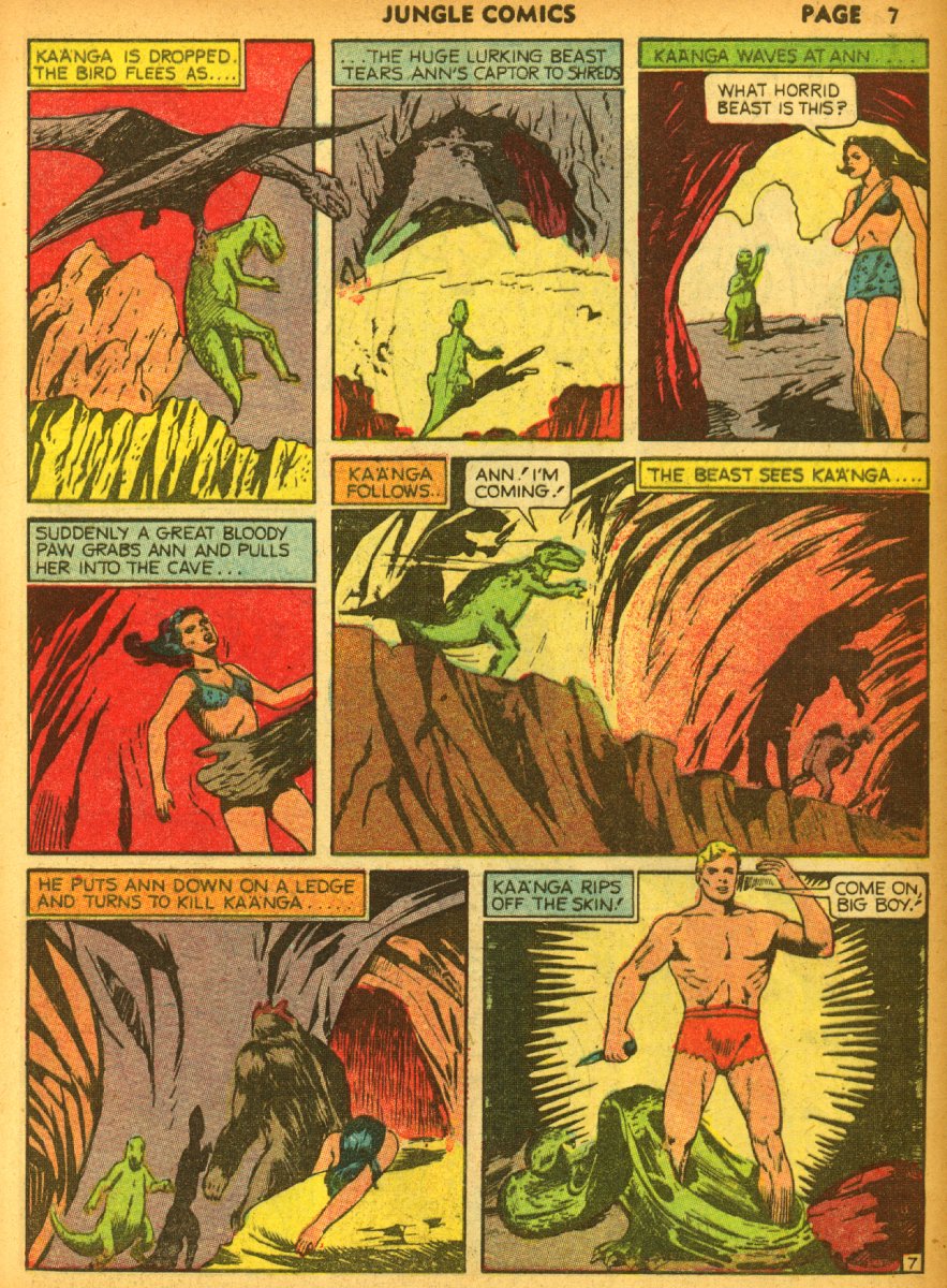 Read online Jungle Comics comic -  Issue #17 - 9