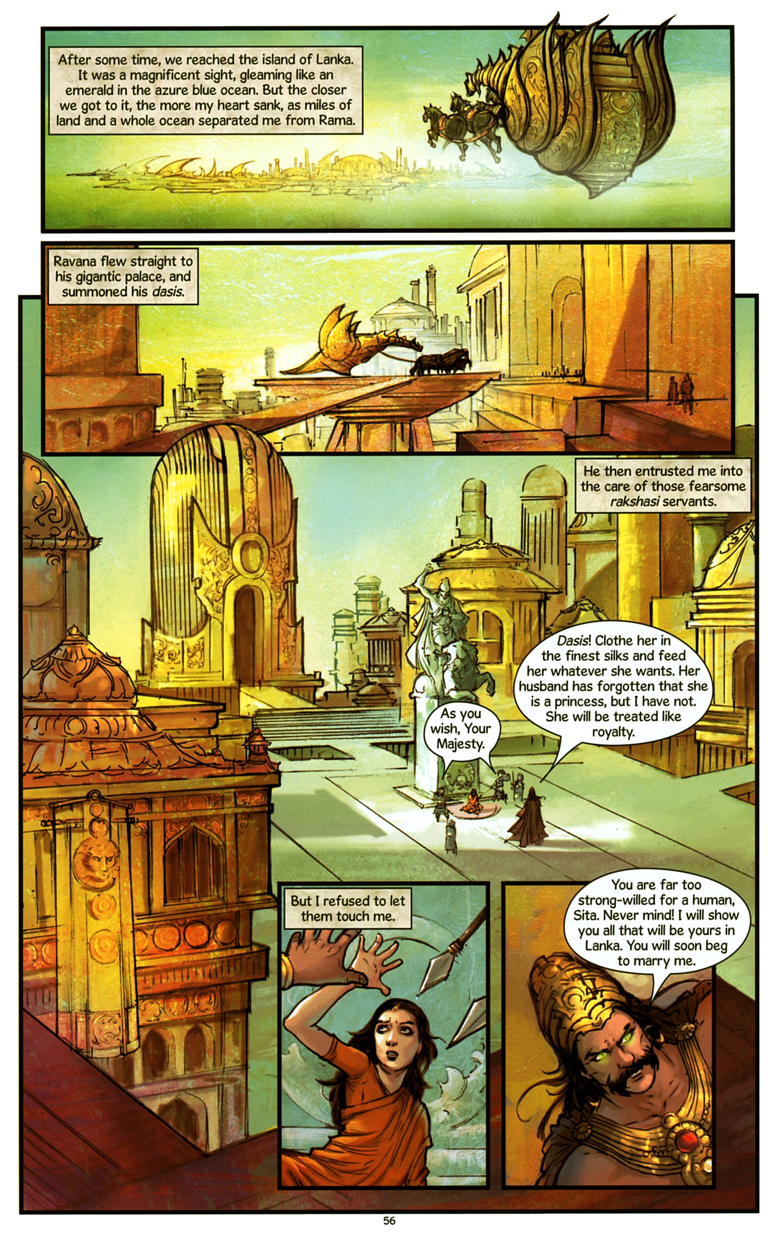 Read online Sita Daughter of the Earth comic -  Issue # TPB - 60