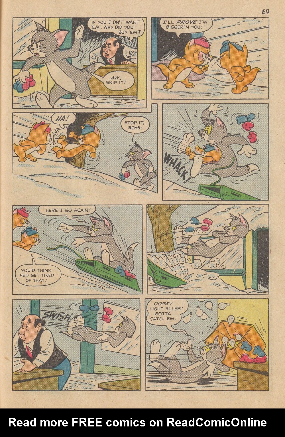 Read online M.G.M.'s Tom and Jerry's Winter Fun comic -  Issue #4 - 72