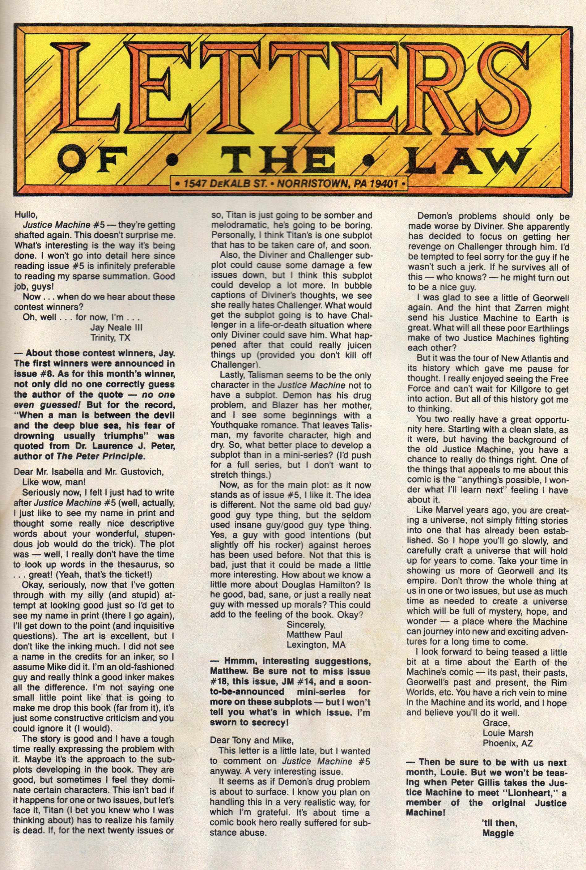 Read online Justice Machine comic -  Issue #12 - 33