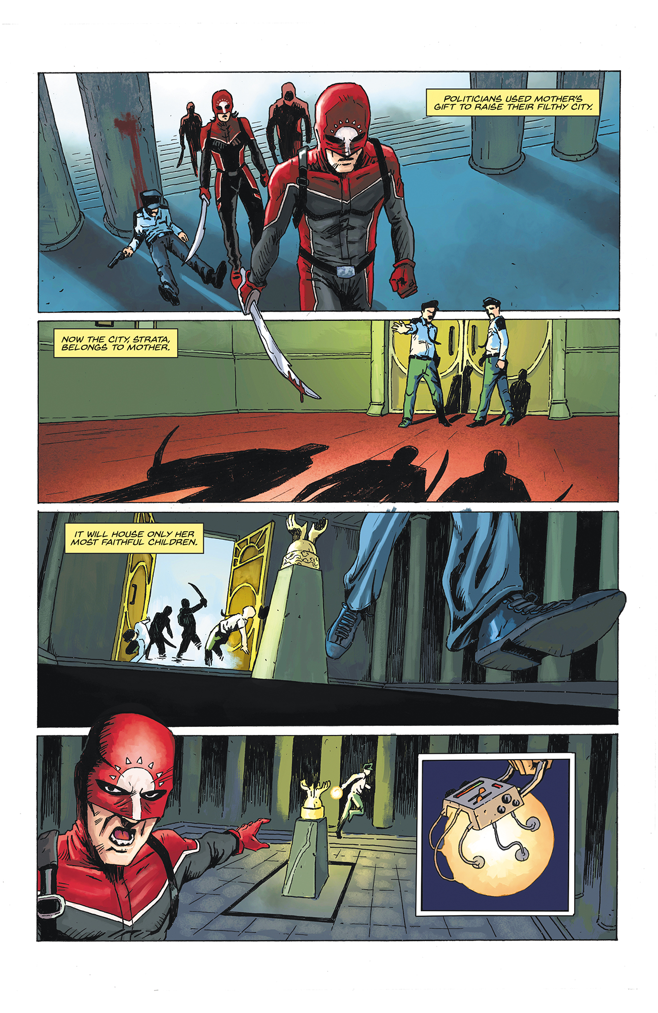 Read online Downcast comic -  Issue #1 - 3