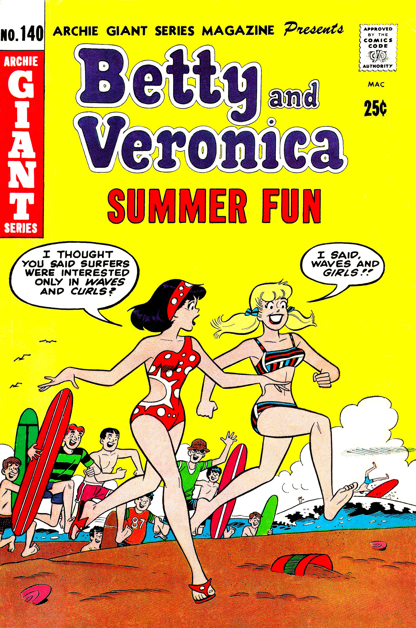 Read online Archie Giant Series Magazine comic -  Issue #140 - 1
