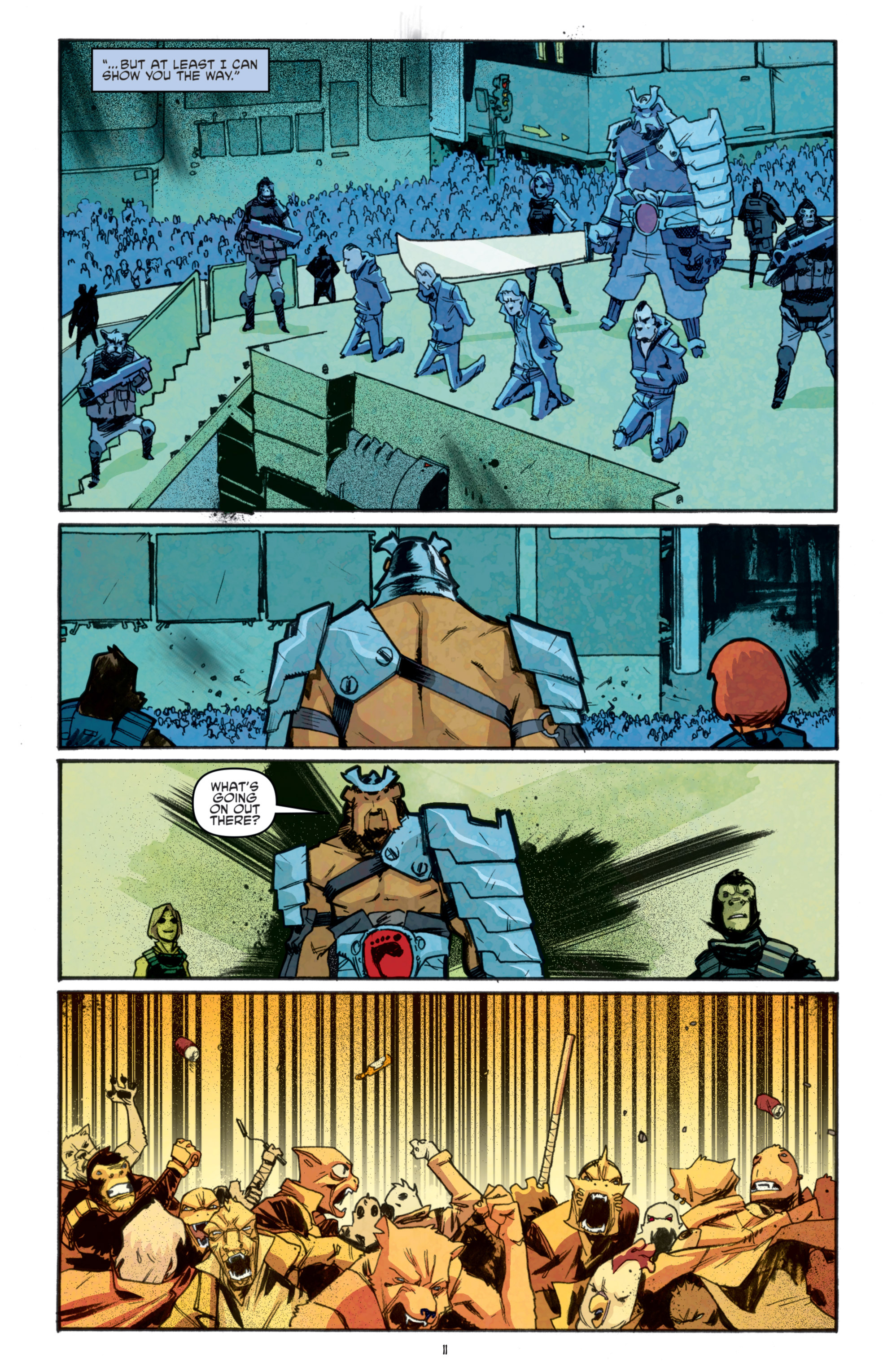 Read online Teenage Mutant Ninja Turtles: Turtles in Time comic -  Issue #4 - 13