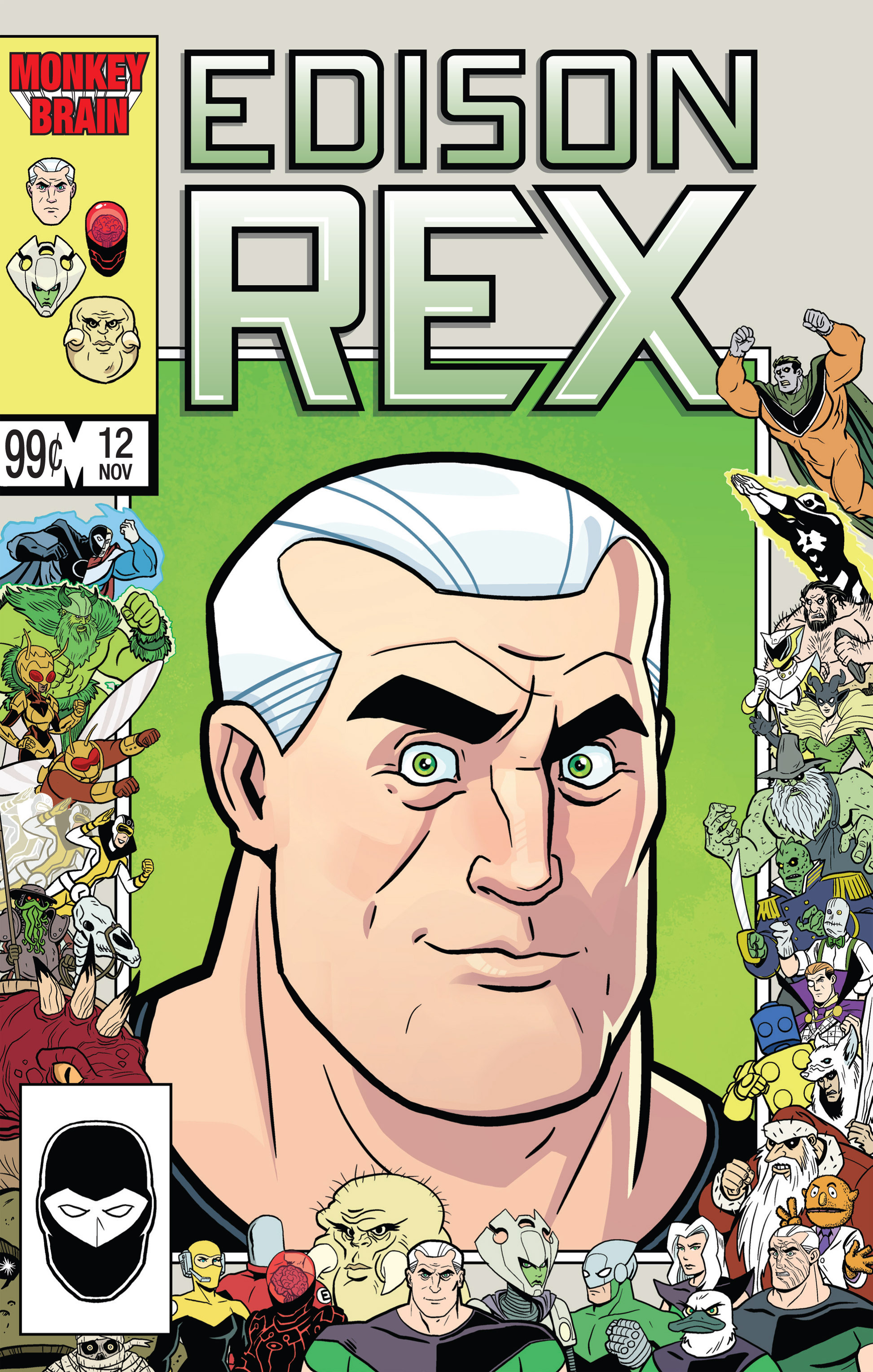Read online Edison Rex comic -  Issue #12 - 1