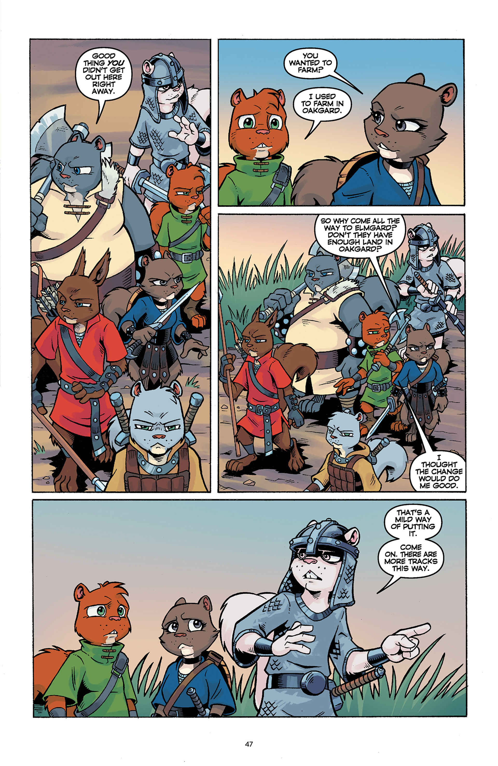 Read online Sons of Ashgard: Ill Met in Elmgard comic -  Issue # TPB (Part 1) - 48