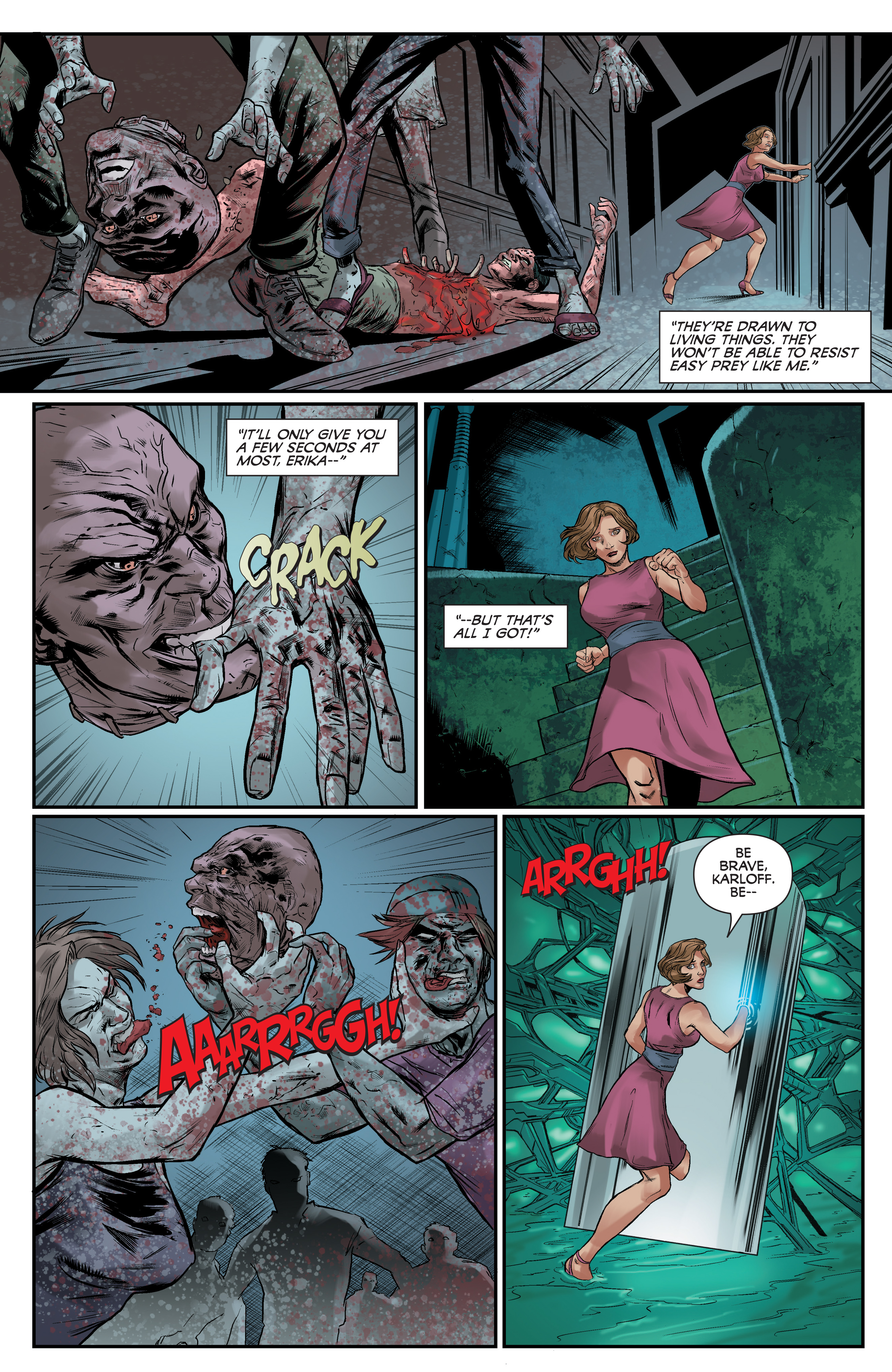Read online Dean Koontz's Frankenstein: Storm Surge comic -  Issue #6 - 20
