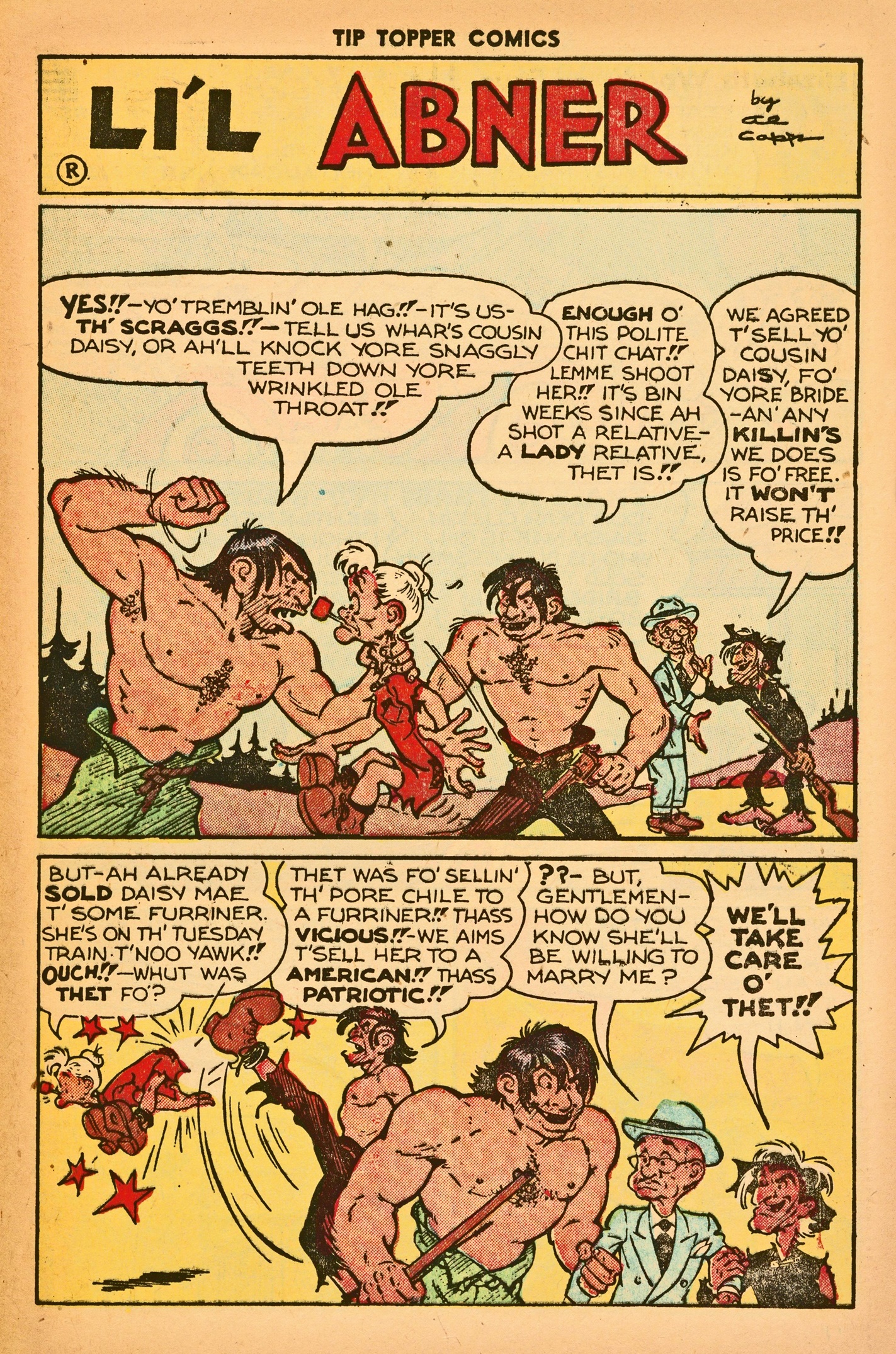 Read online Tip Topper Comics comic -  Issue #22 - 25