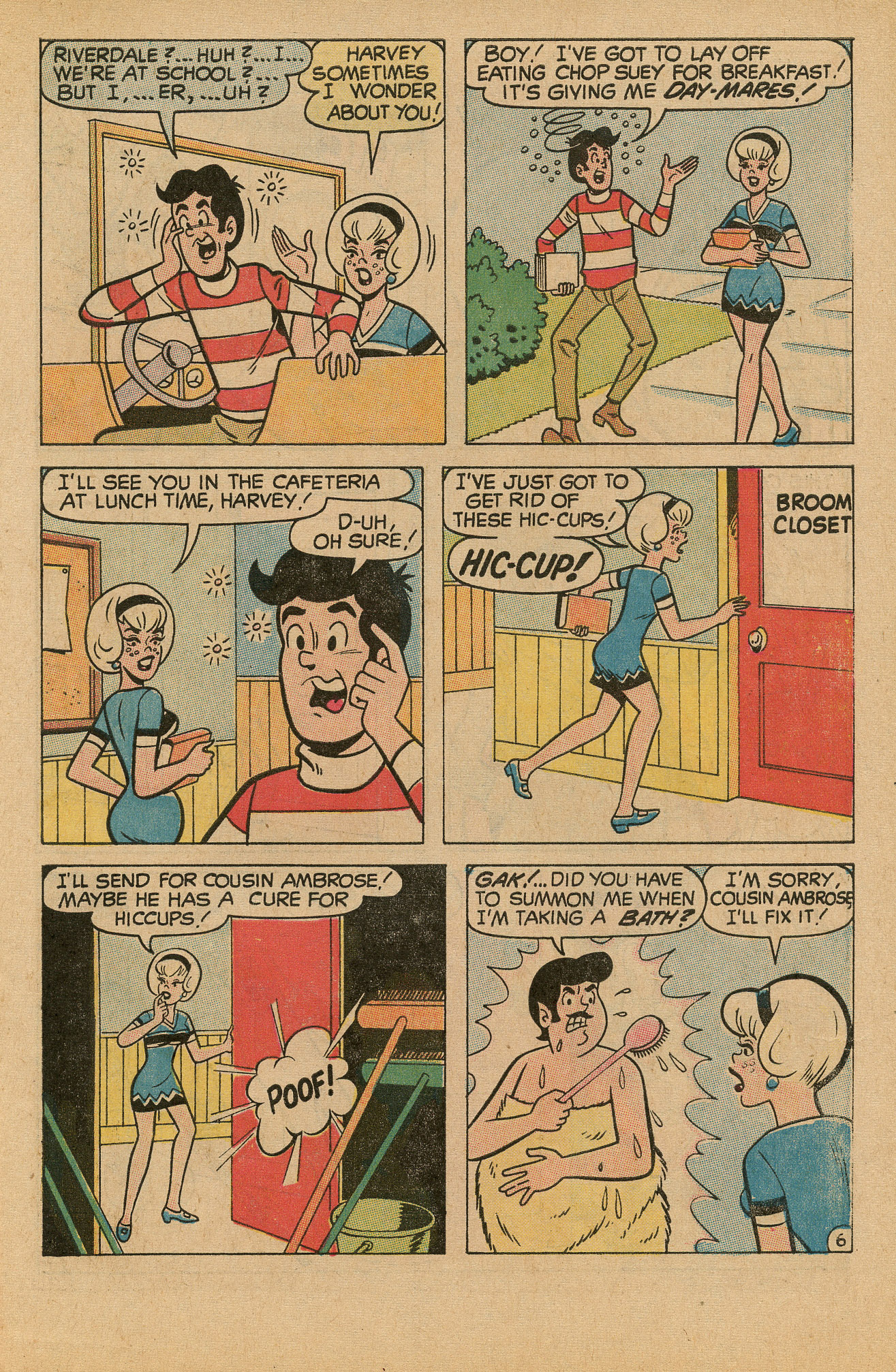 Read online Archie's TV Laugh-Out comic -  Issue #1 - 61