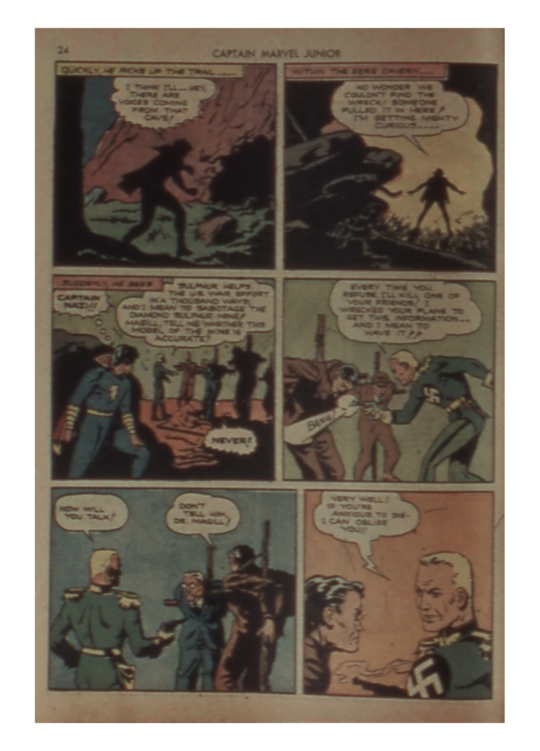 Read online Captain Marvel, Jr. comic -  Issue #5 - 24