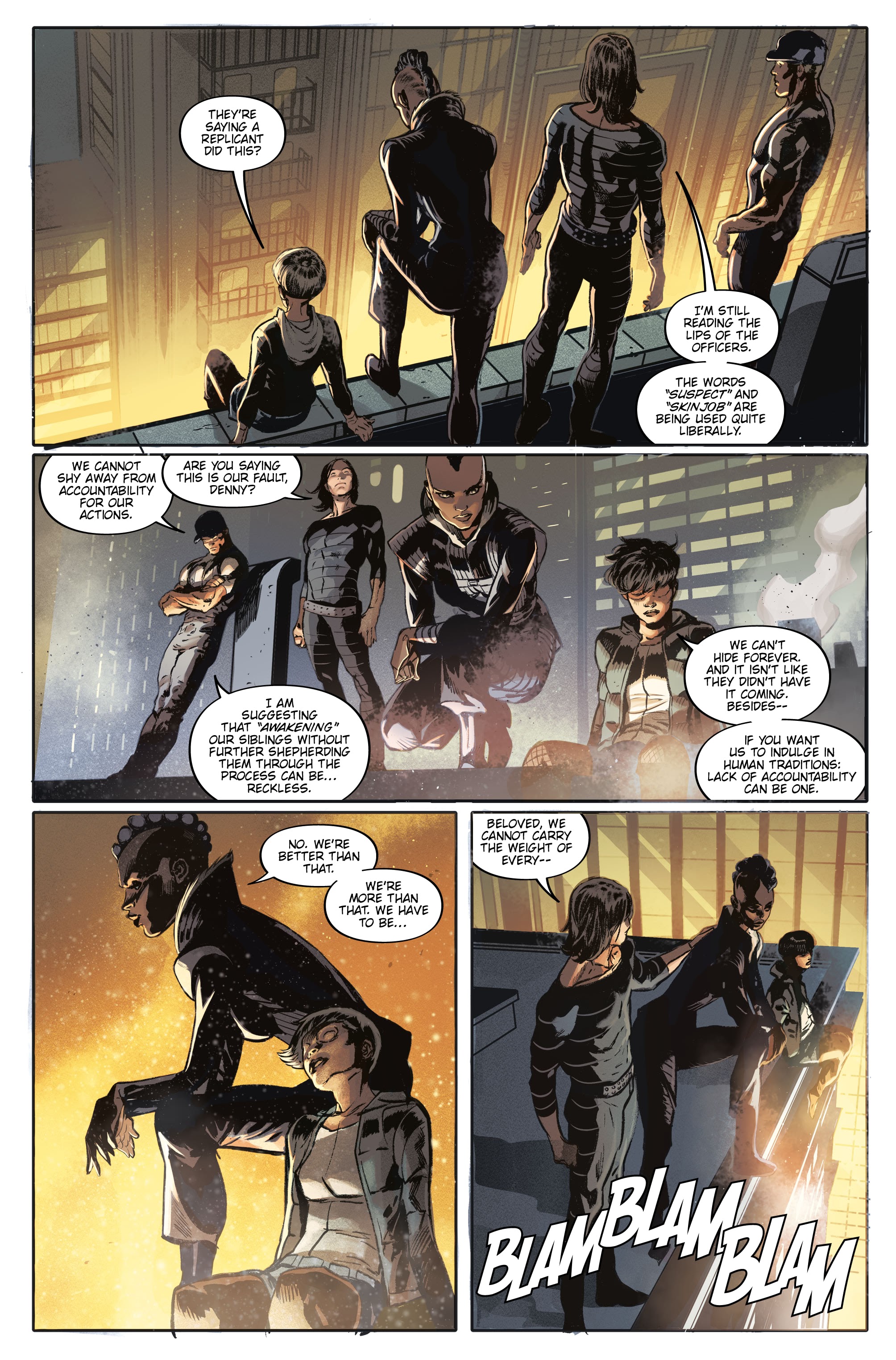 Read online Blade Runner Origins comic -  Issue #7 - 12