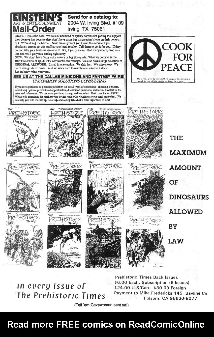 Read online Cavewoman: Rain comic -  Issue #2 - 34