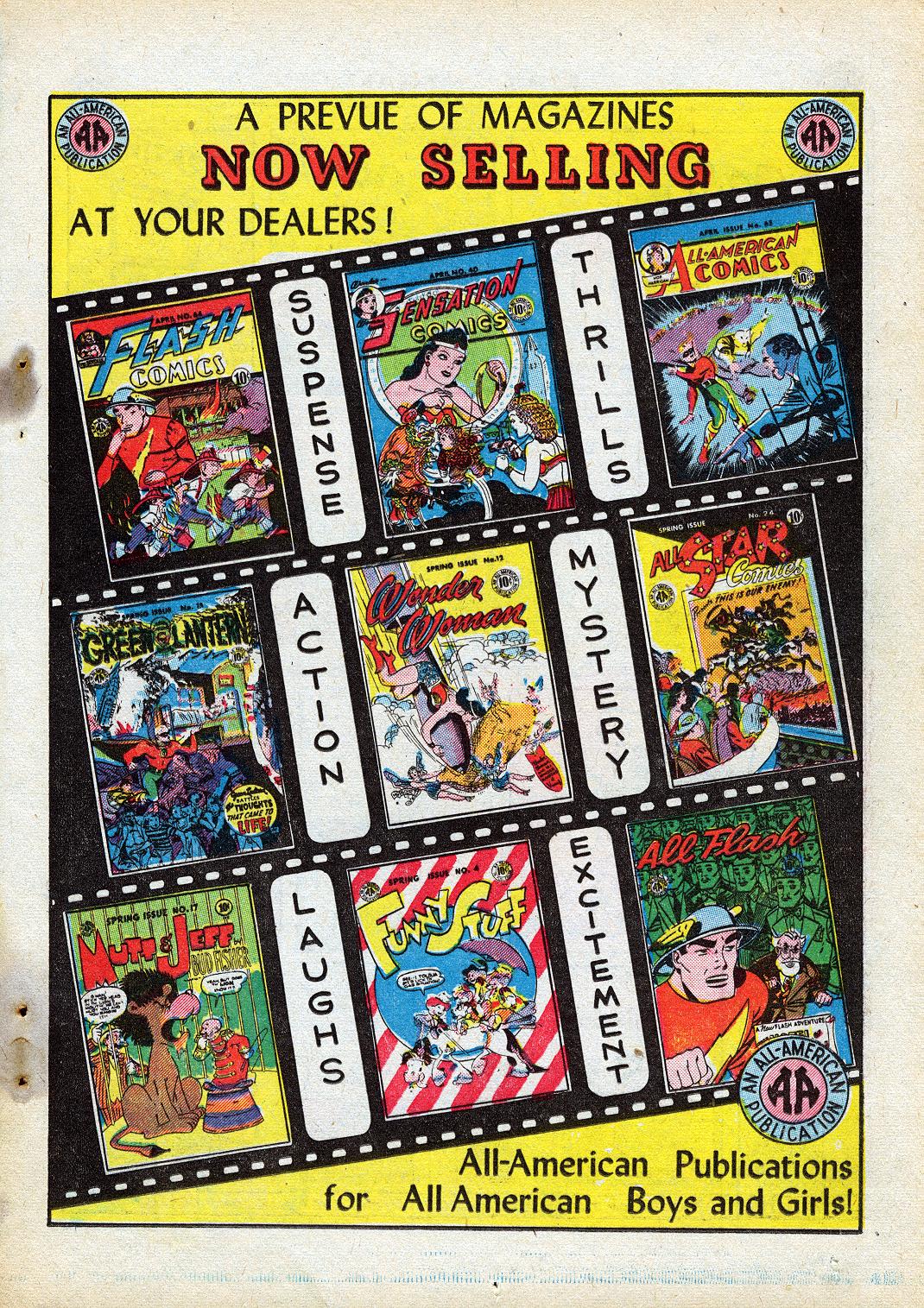 Read online Comic Cavalcade comic -  Issue #10 - 17