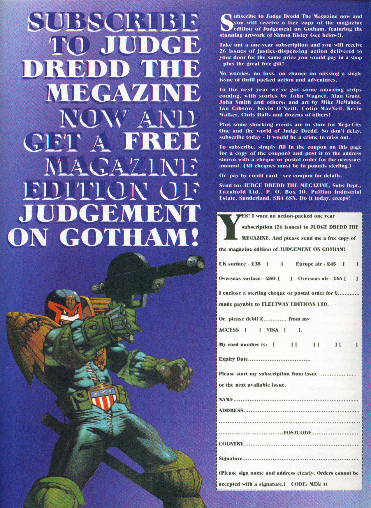 Read online Judge Dredd: The Megazine (vol. 2) comic -  Issue #41 - 24