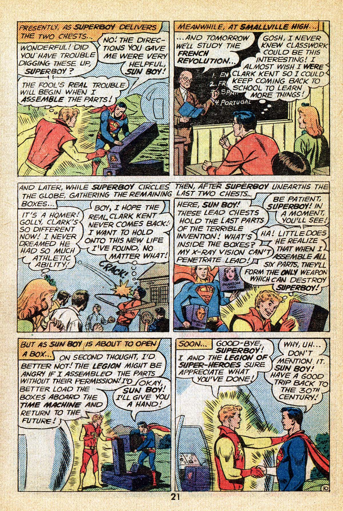 Read online Adventure Comics (1938) comic -  Issue #495 - 21