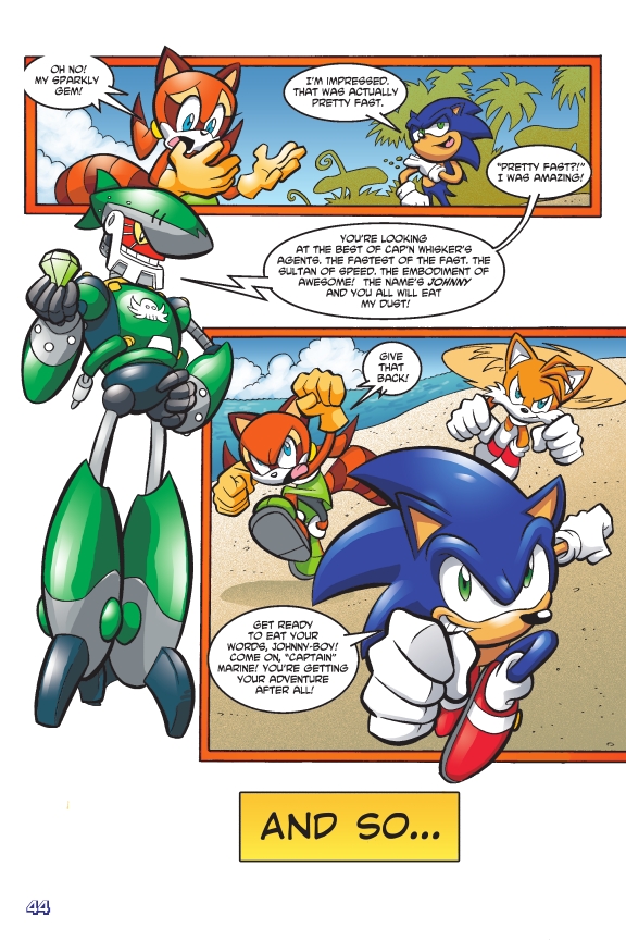 Read online Sonic Select Vol. 9 comic -  Issue # Full - 45