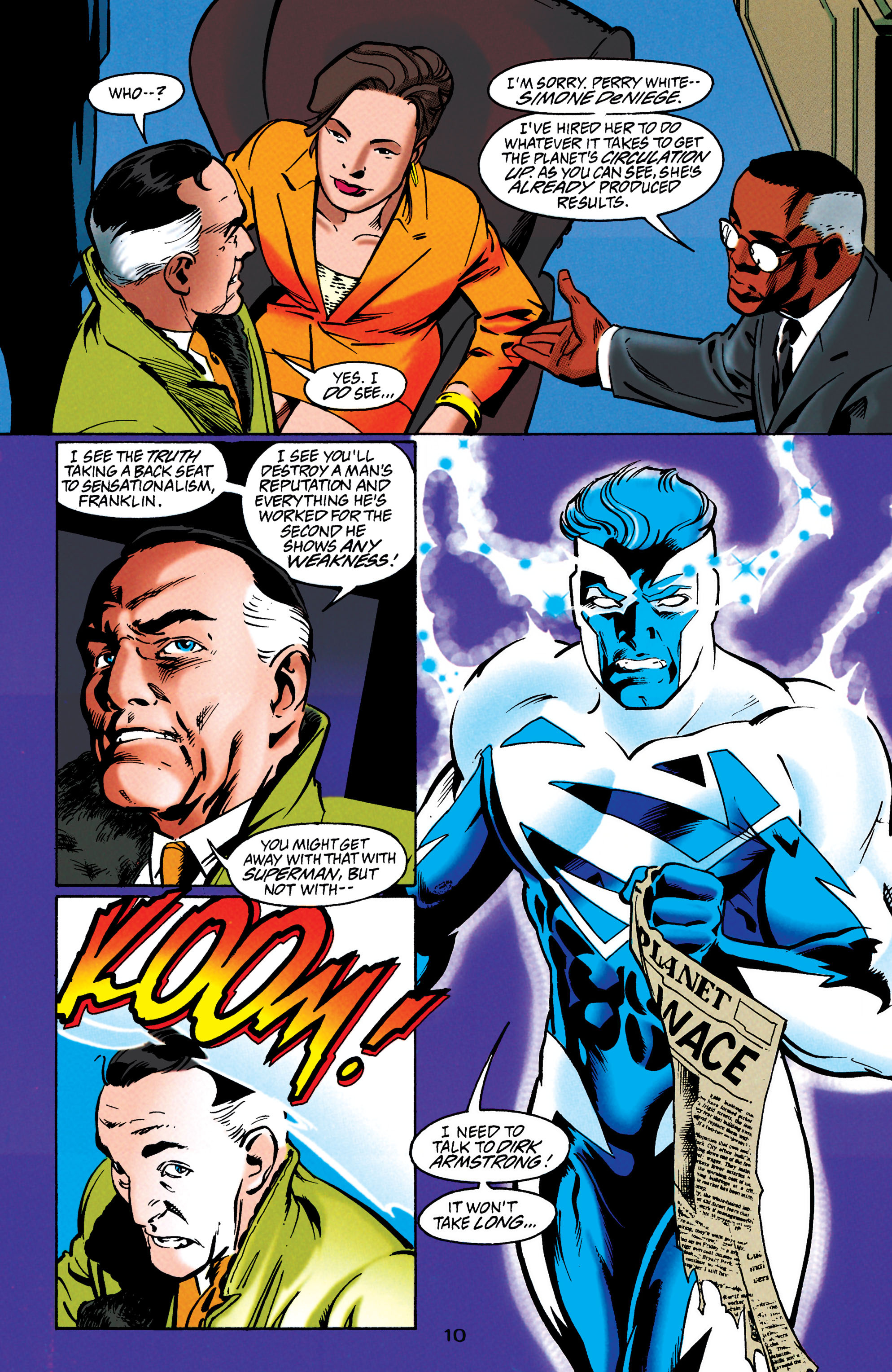 Read online Adventures of Superman (1987) comic -  Issue #546 - 11