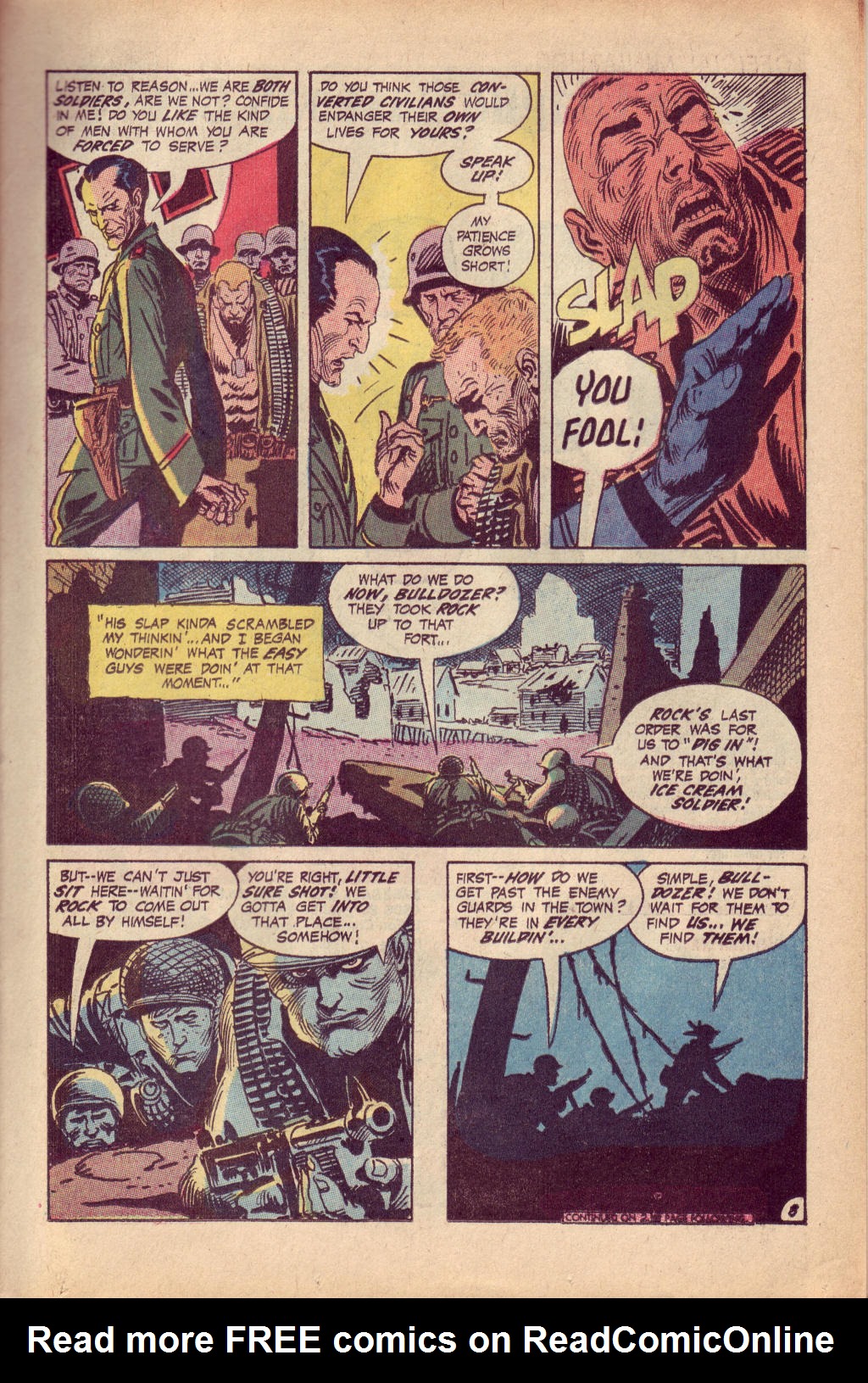 Read online Our Army at War (1952) comic -  Issue #222 - 11