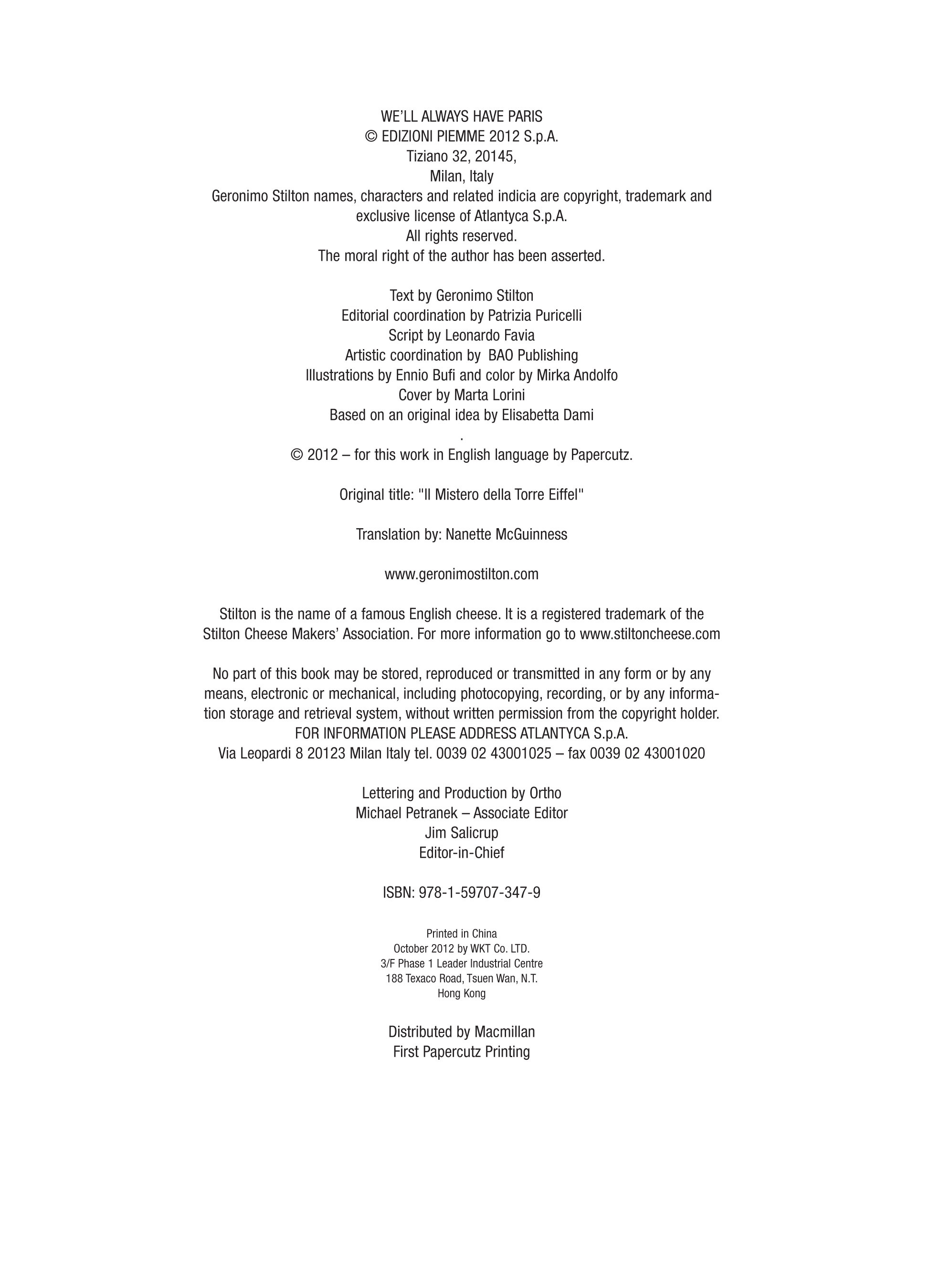 Read online Geronimo Stilton comic -  Issue # TPB 11 - 4