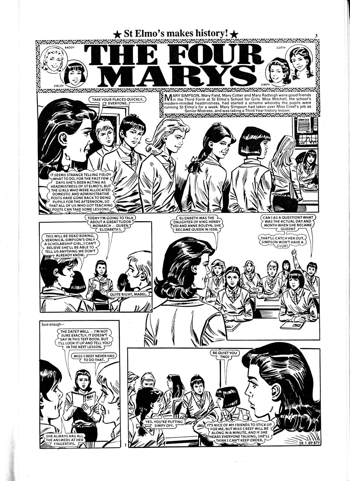 Read online Bunty comic -  Issue #1620 - 3