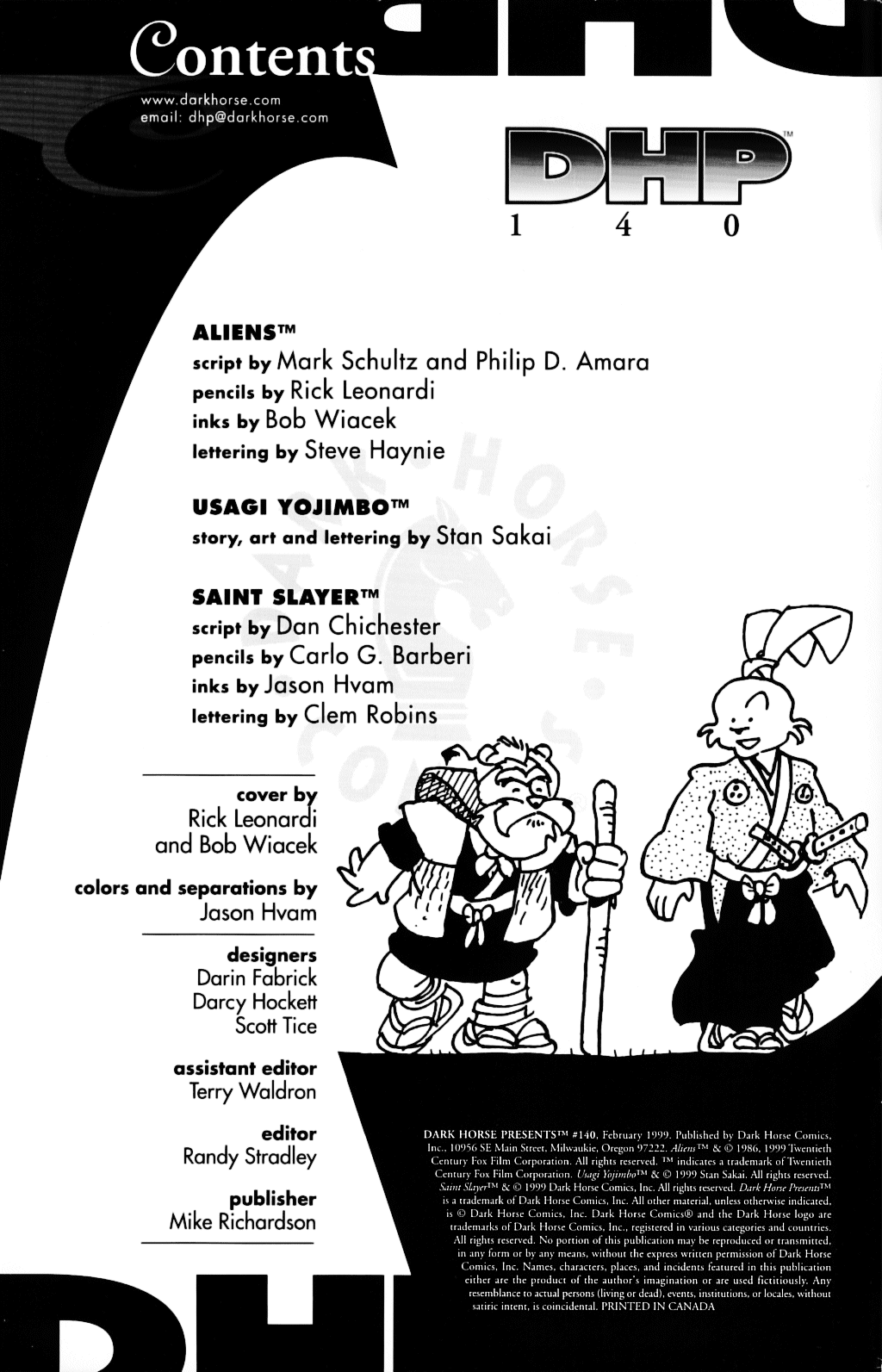 Read online Dark Horse Presents (1986) comic -  Issue #140 - 2