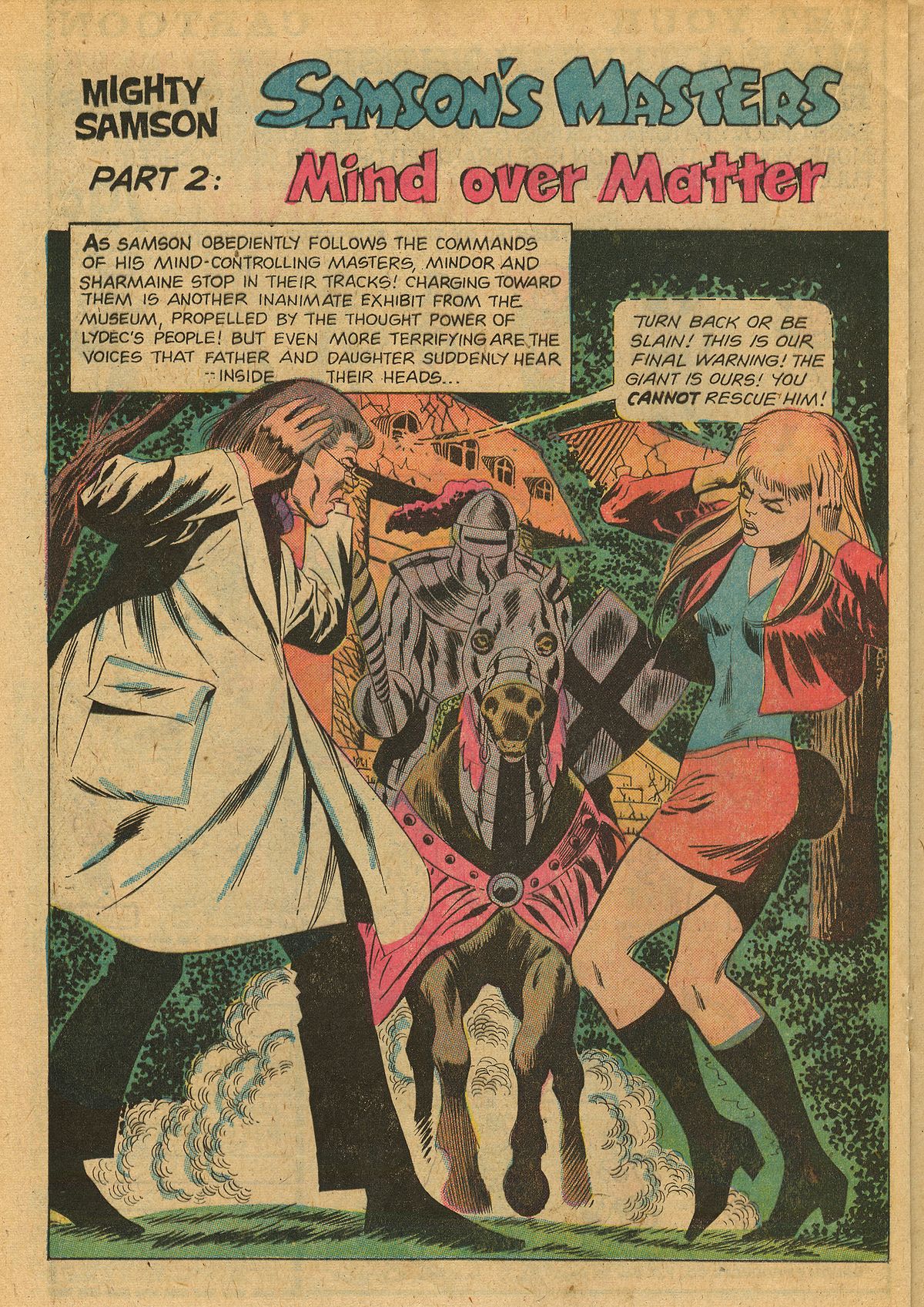 Read online Mighty Samson (1964) comic -  Issue #28 - 20