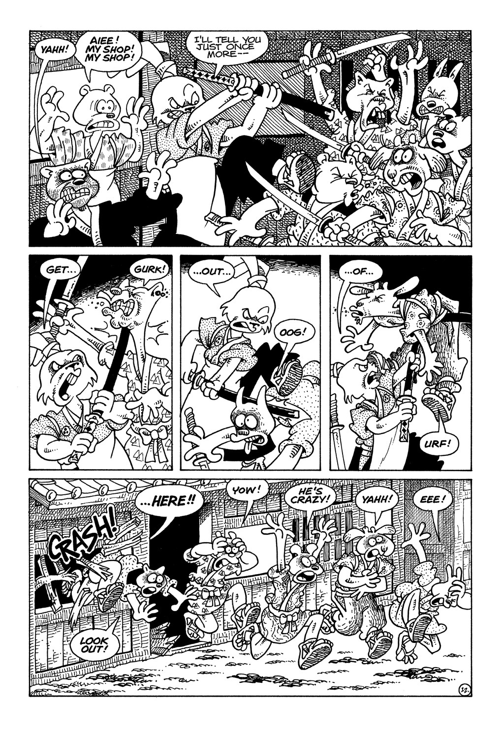 Read online Usagi Yojimbo (1987) comic -  Issue #32 - 13