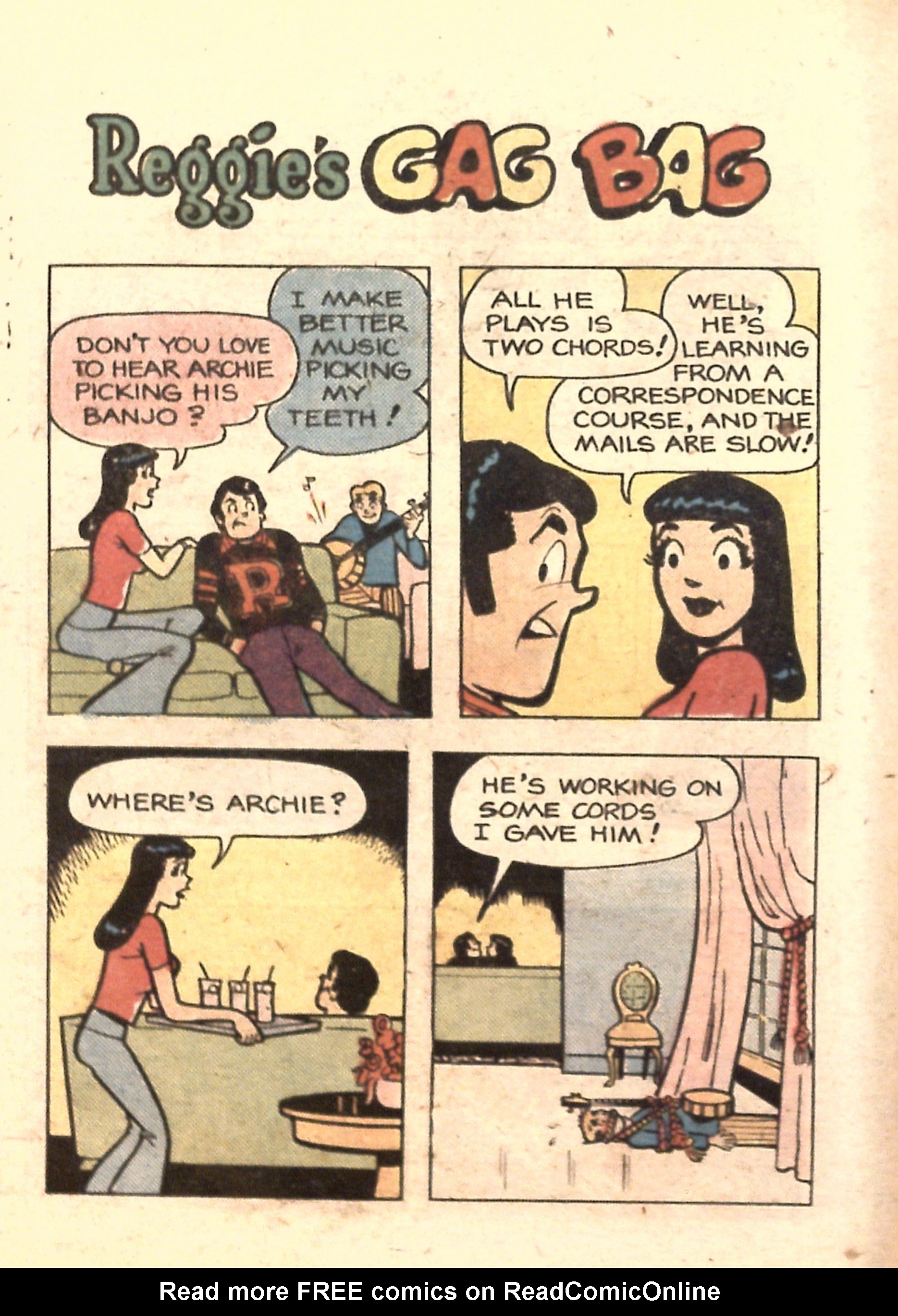 Read online Archie...Archie Andrews, Where Are You? Digest Magazine comic -  Issue #7 - 132