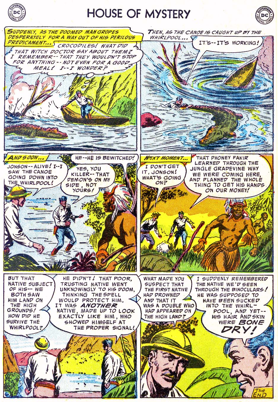 Read online House of Mystery (1951) comic -  Issue #25 - 32
