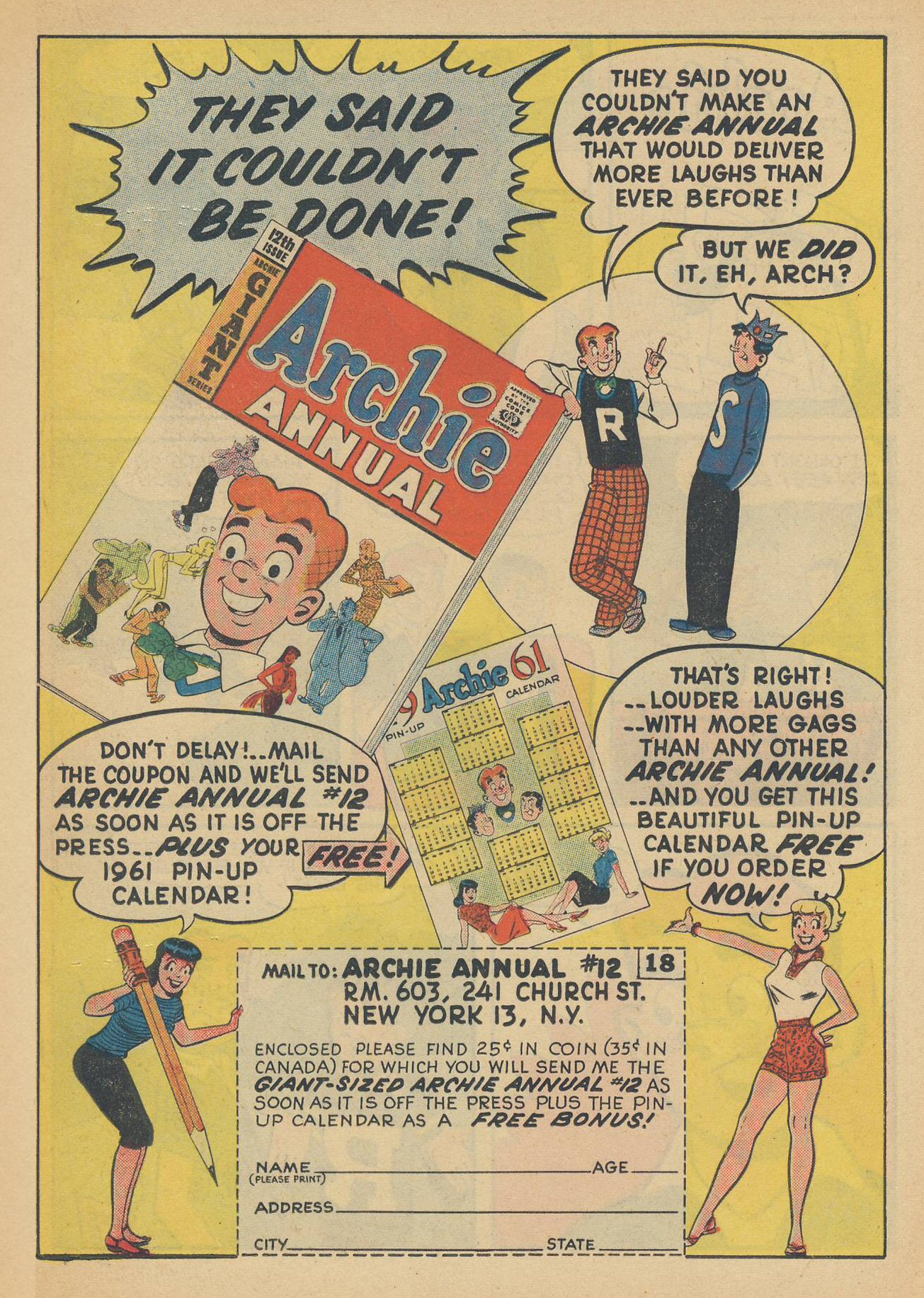 Read online Archie's Joke Book Magazine comic -  Issue #48 - 19