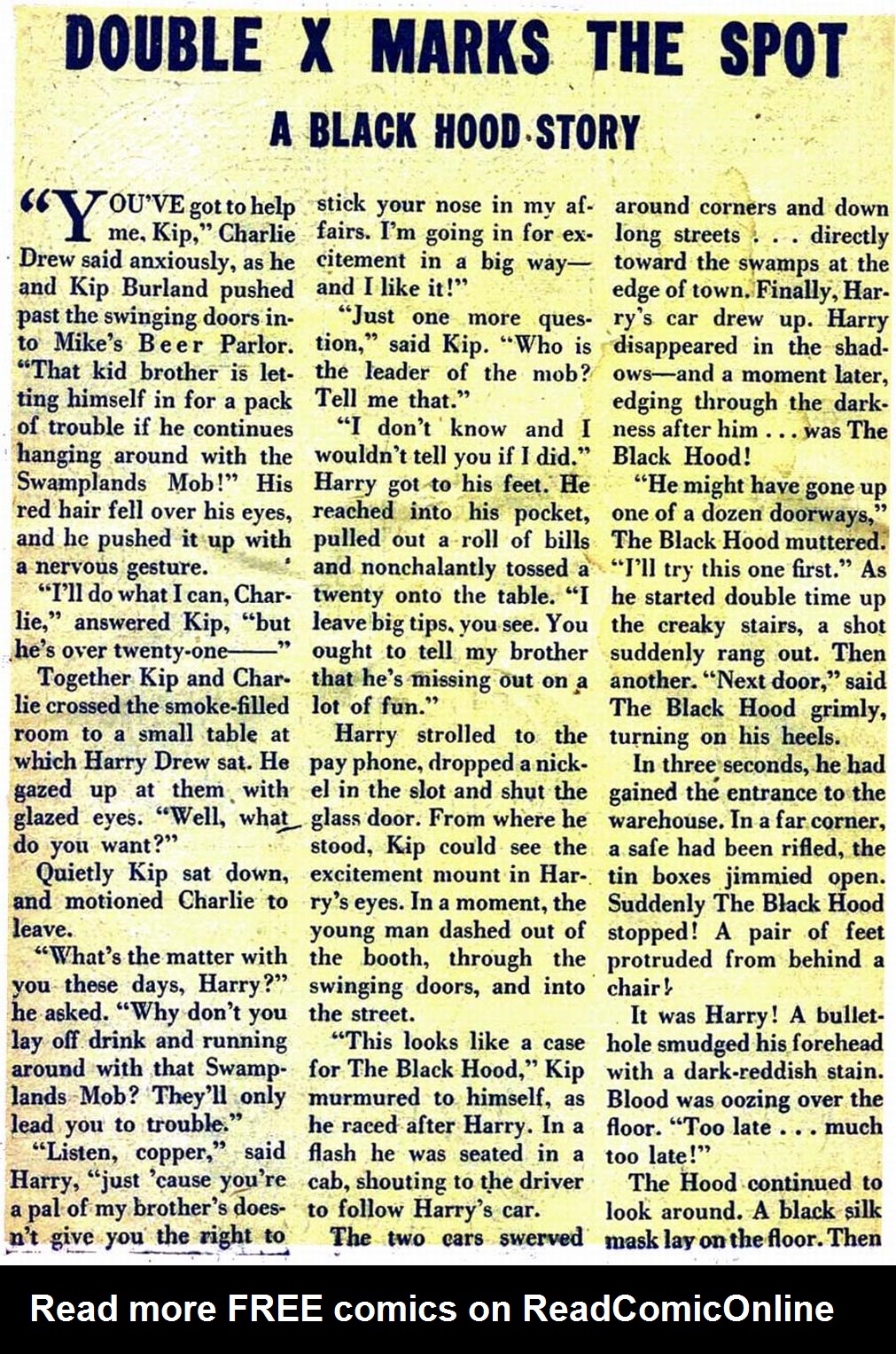 Read online Black Hood Comics comic -  Issue #17 - 38