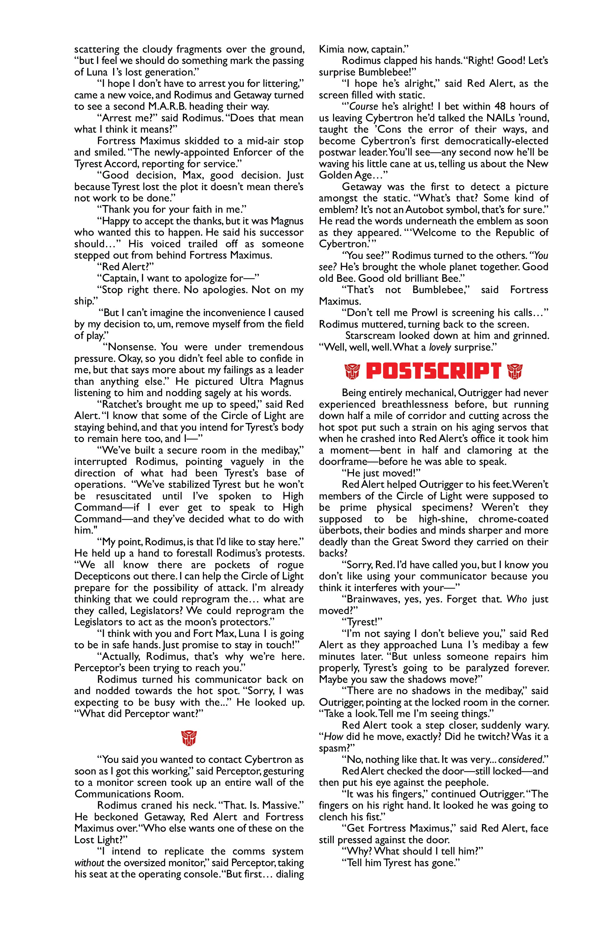 Read online Transformers: The IDW Collection Phase Two comic -  Issue # TPB 5 (Part 3) - 142