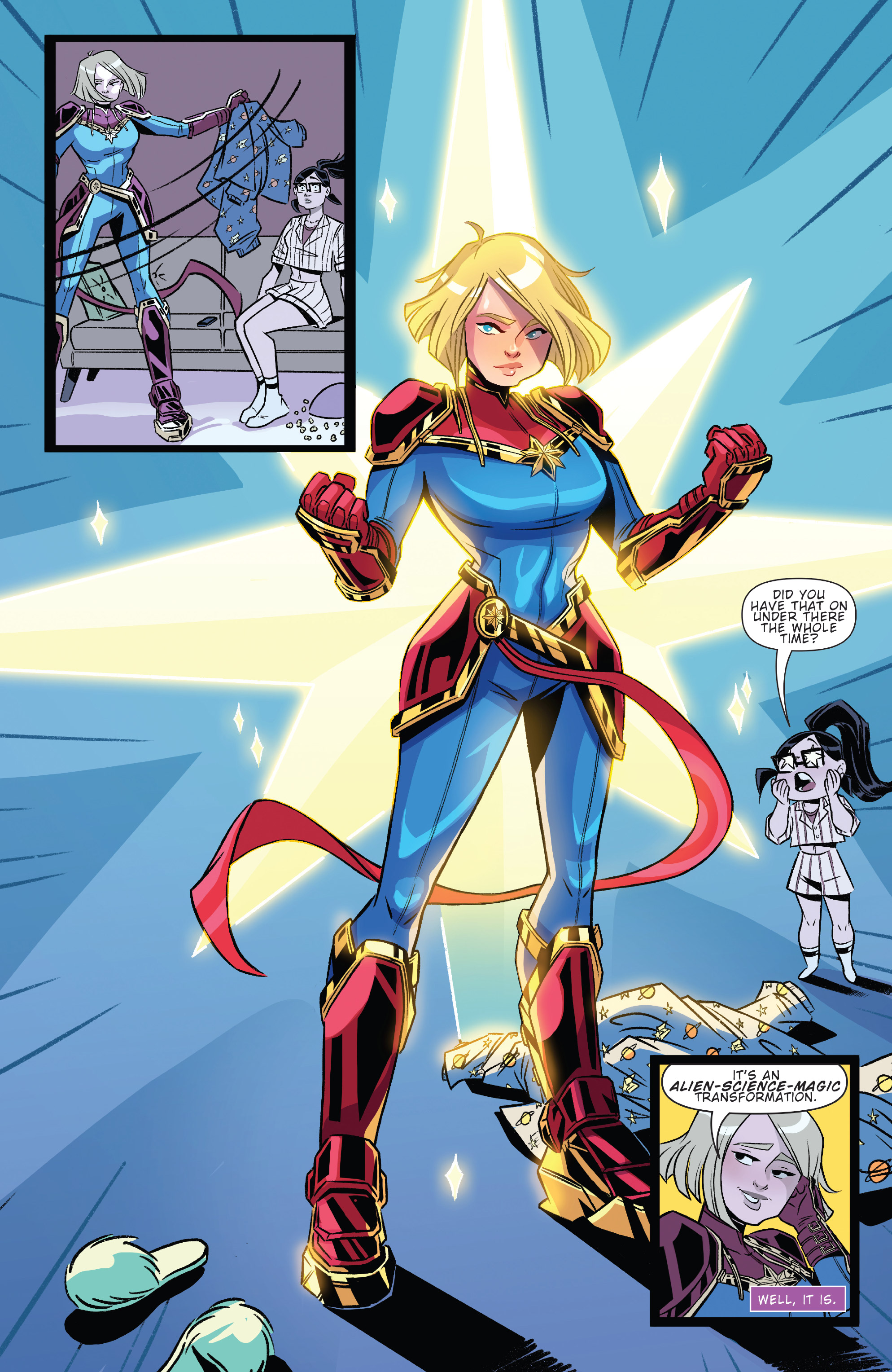 Read online Marvel Action: Captain Marvel comic -  Issue #1 - 6