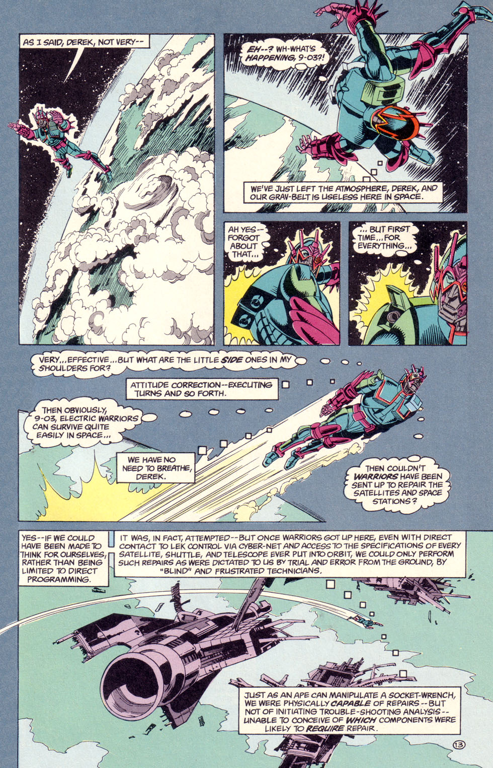 Read online Electric Warrior comic -  Issue #15 - 15