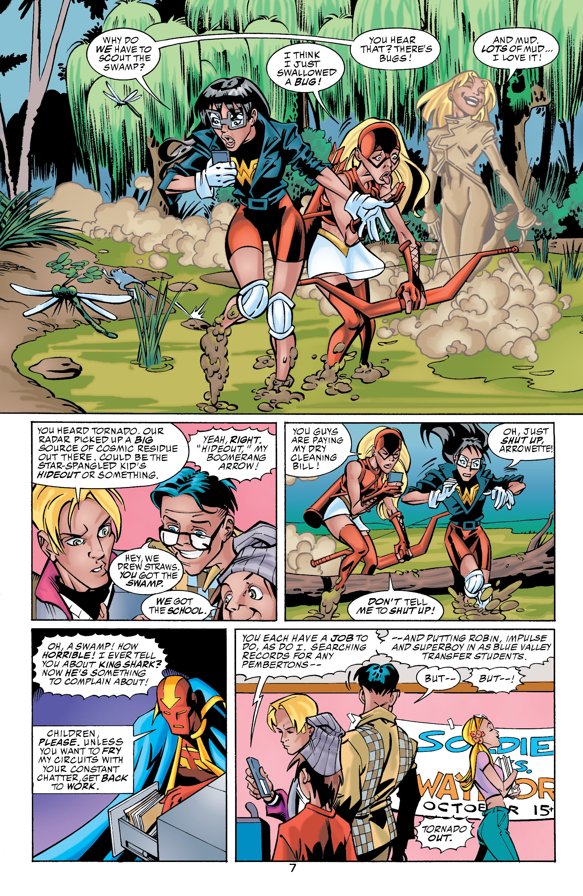 Read online Stars and S.T.R.I.P.E. comic -  Issue #5 - 8