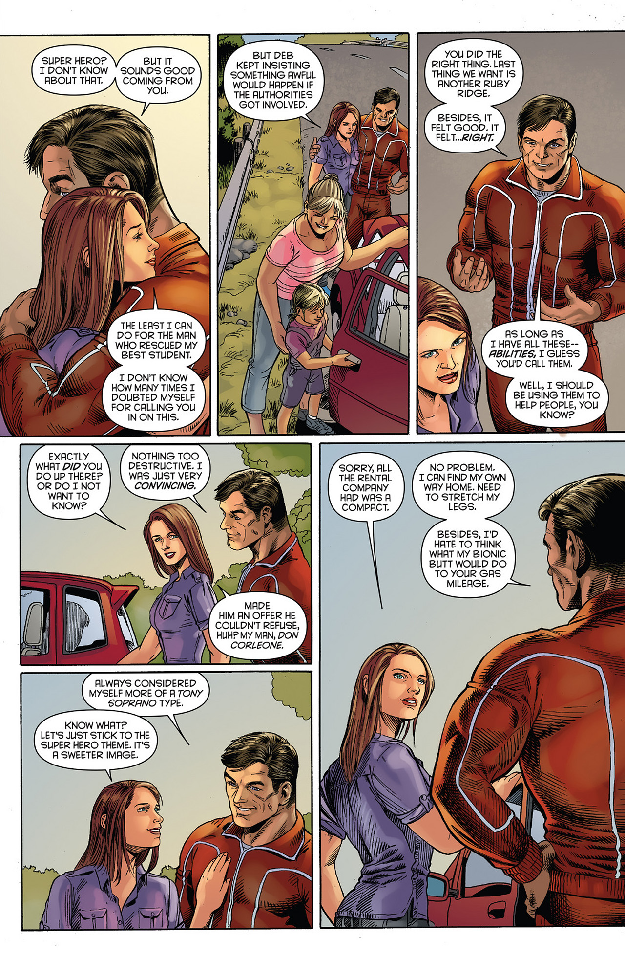 Read online Bionic Man comic -  Issue #12 - 12