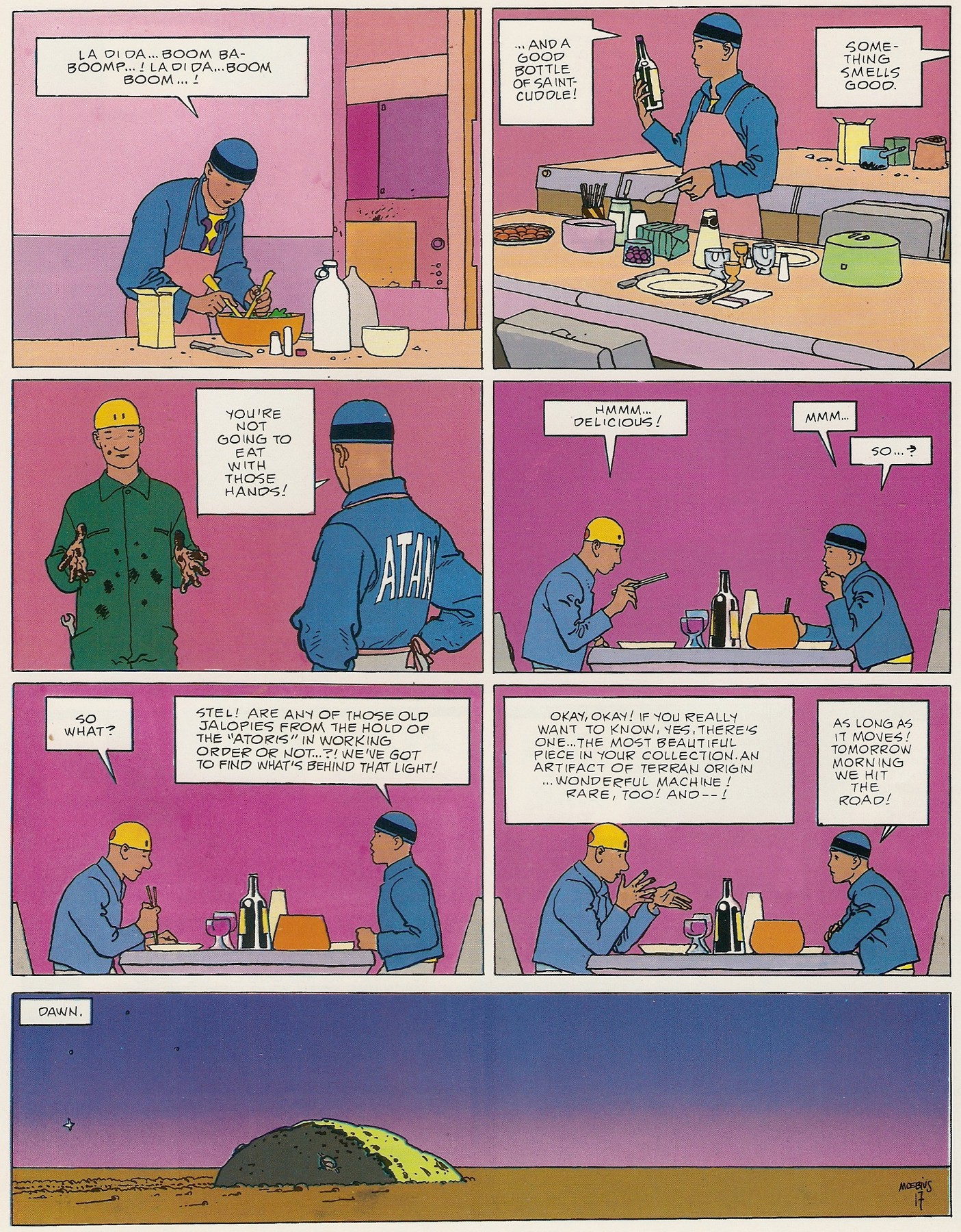 Read online Epic Graphic Novel: Moebius comic -  Issue # TPB 1 - 30