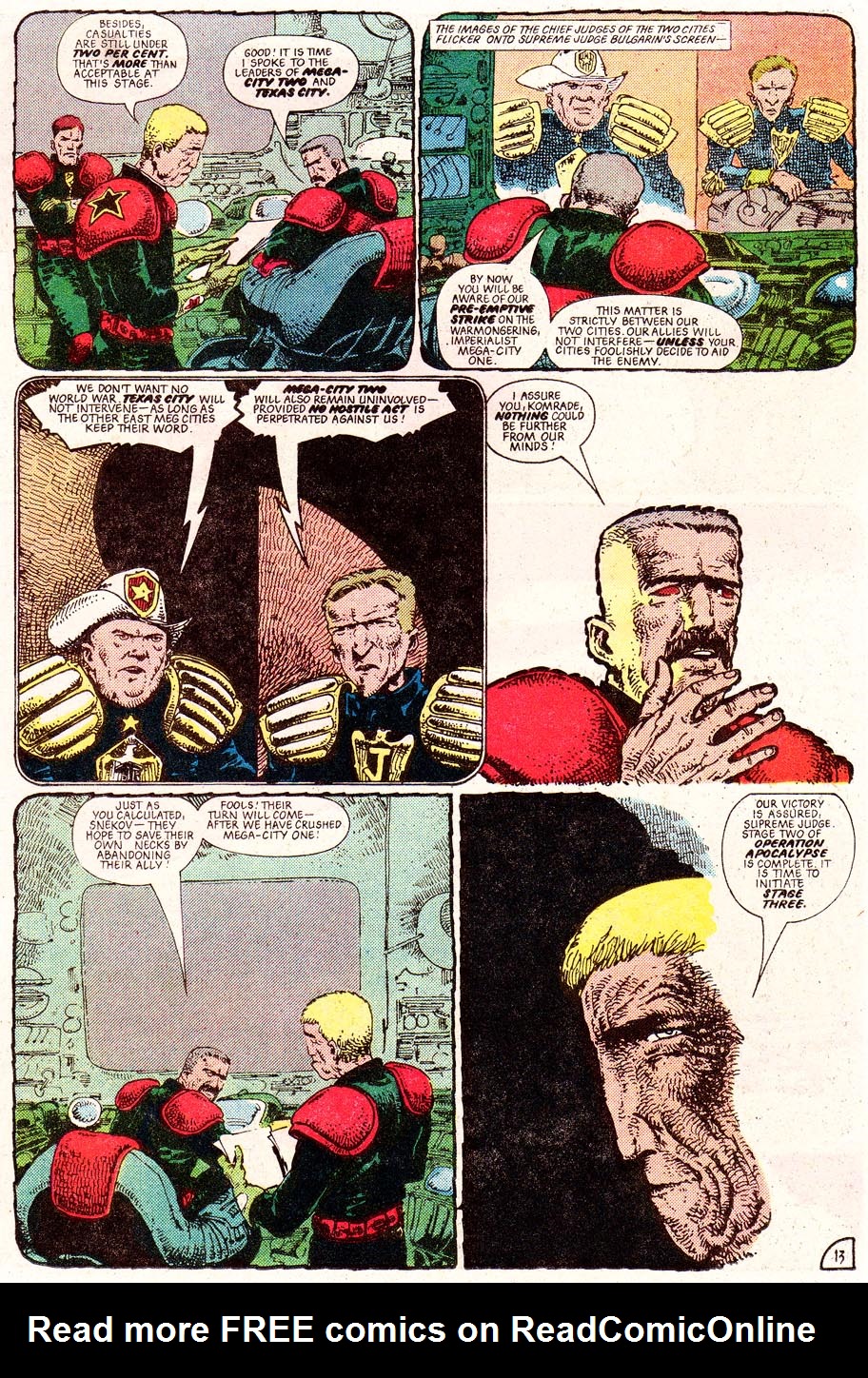 Read online Judge Dredd (1983) comic -  Issue #20 - 14